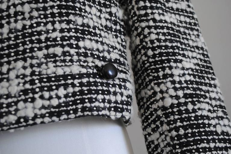 Valentino Black and White Jacket For Sale at 1stDibs