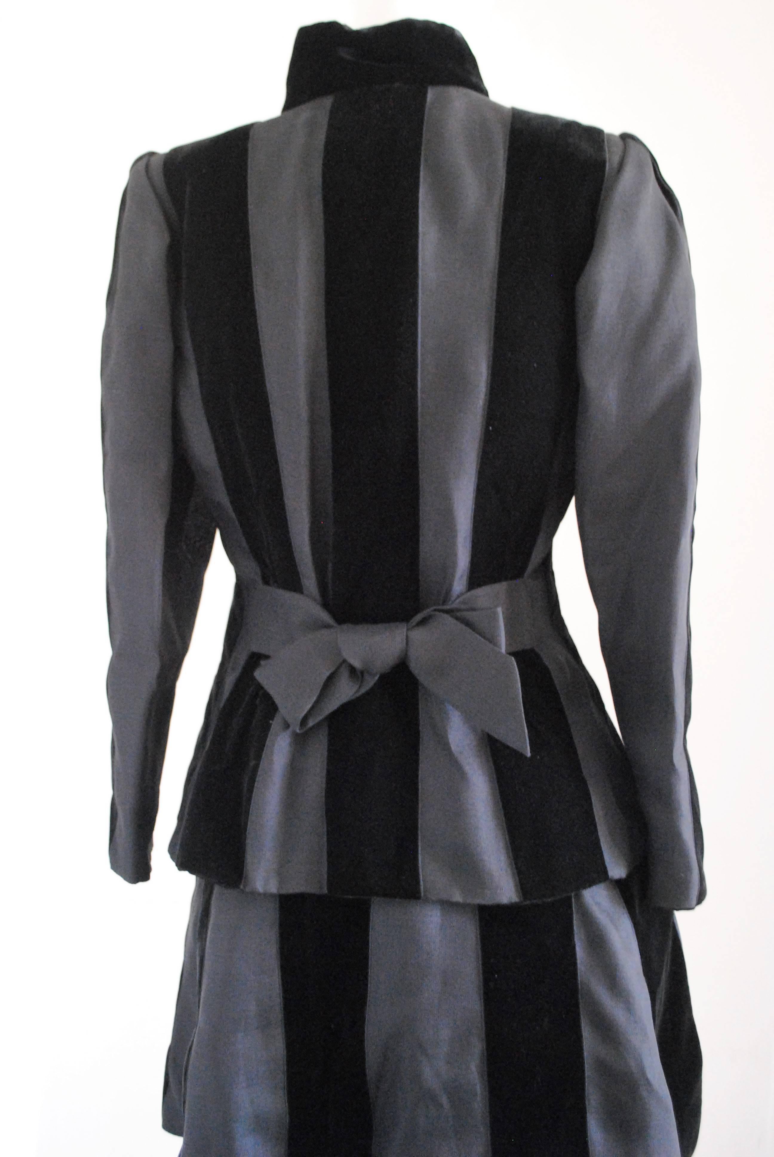 Yves Saint Laurent Rive Gauche Skirt Suit 1