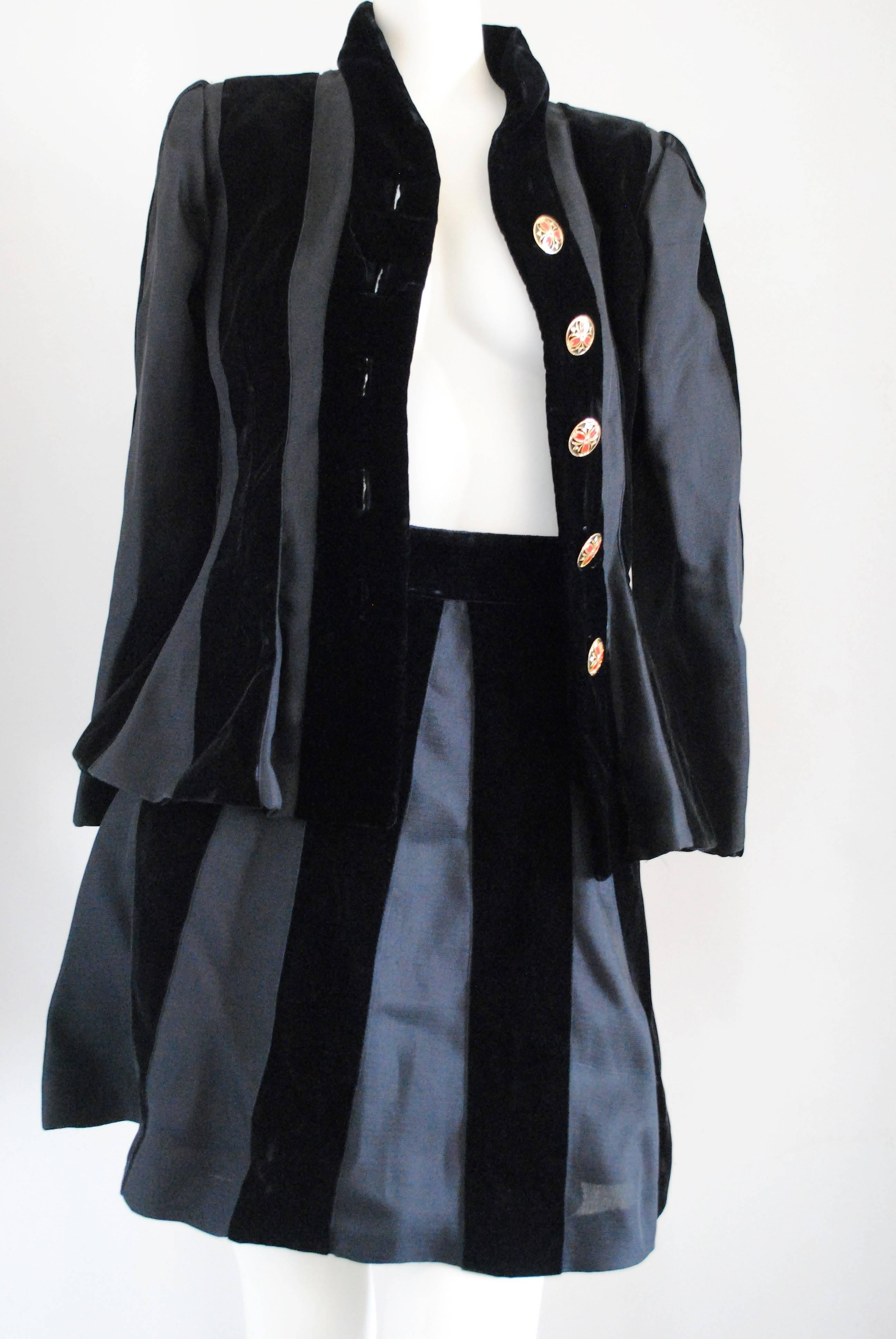 Yves Saint Laurent Rive Gauche Skirt Suit 2