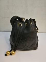 Chanel Black Satchel Gold Hardware