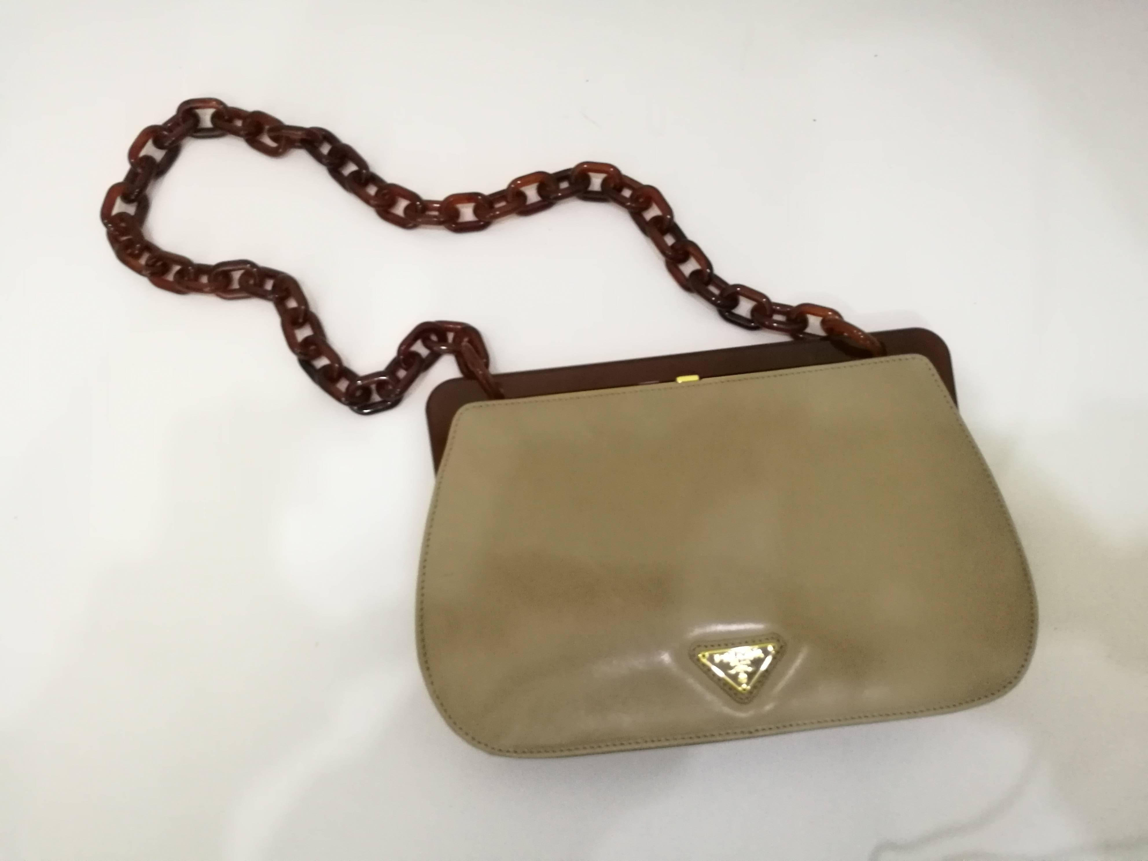 taupe prada bag