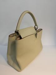 Louis Vuitton Cream Capucines Bag