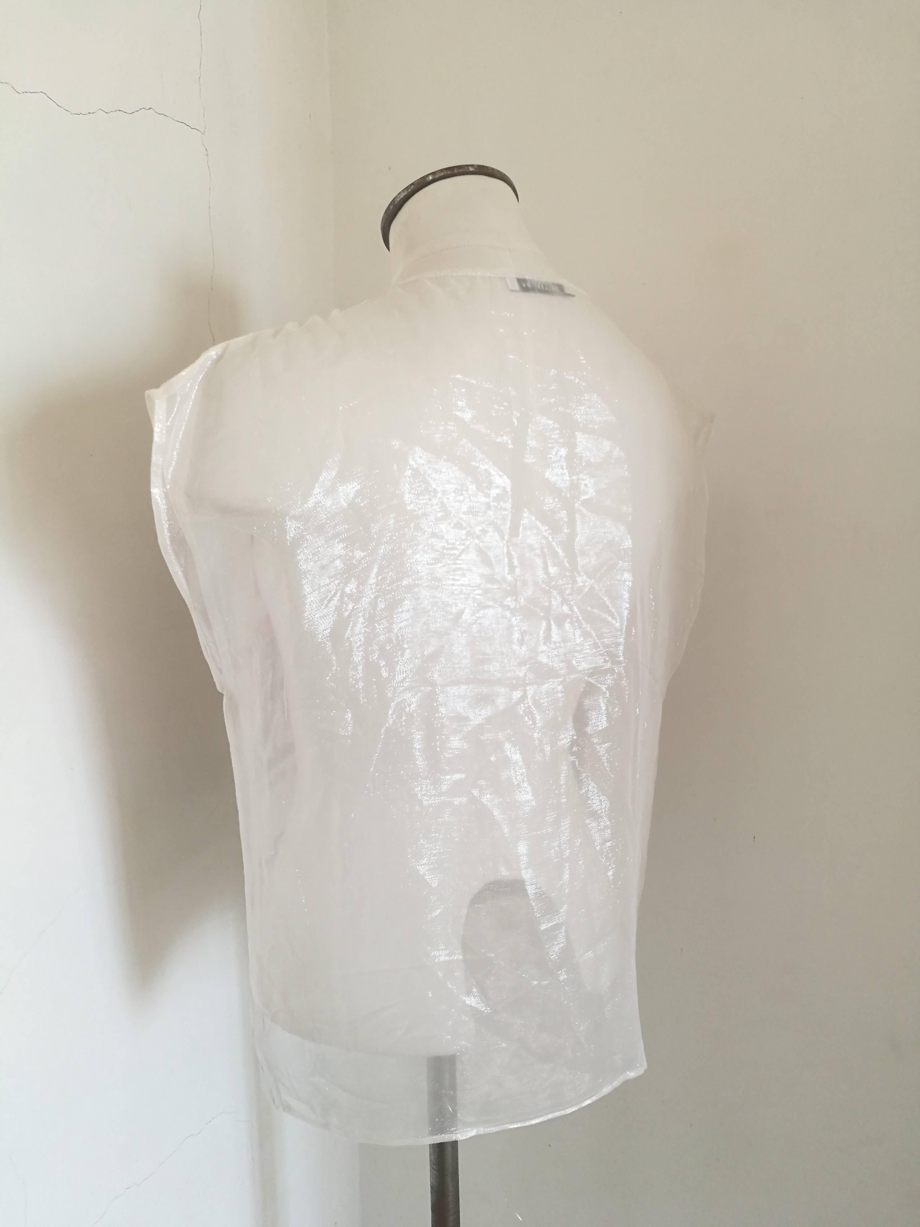 Versace Collection Iconic see through shirt  In Excellent Condition In Capri, IT