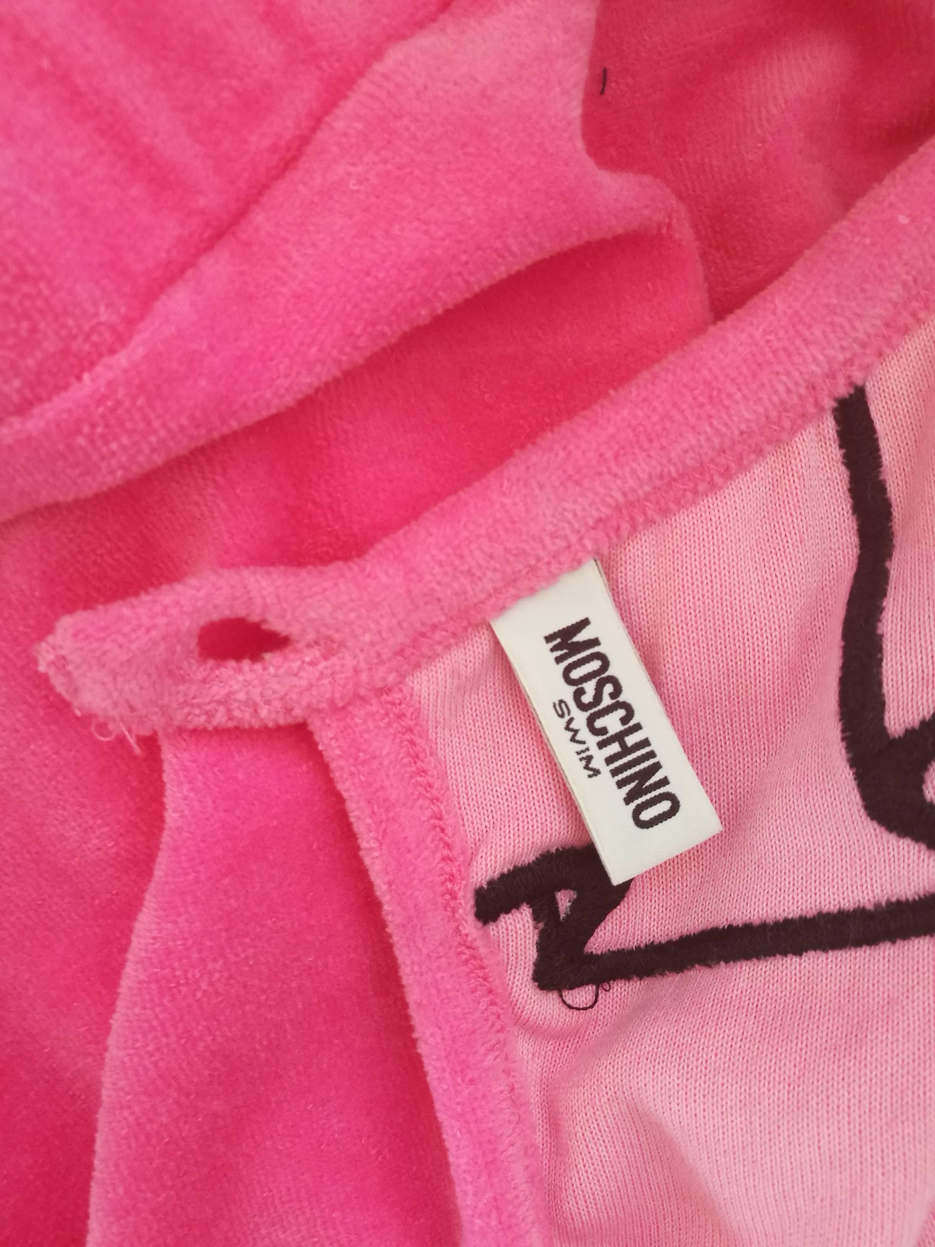 Moschino Swim Pink Dress 3
