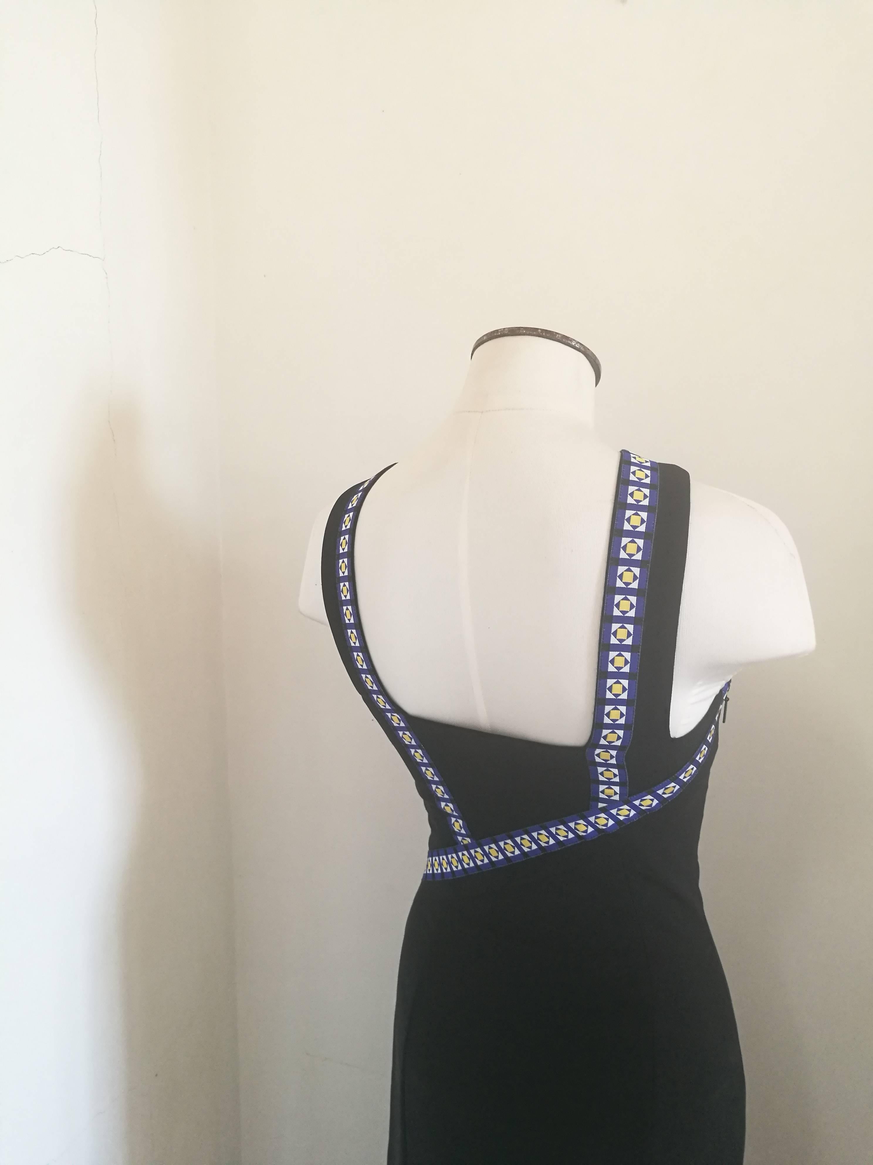 Versace Black Long Dress In New Condition In Capri, IT
