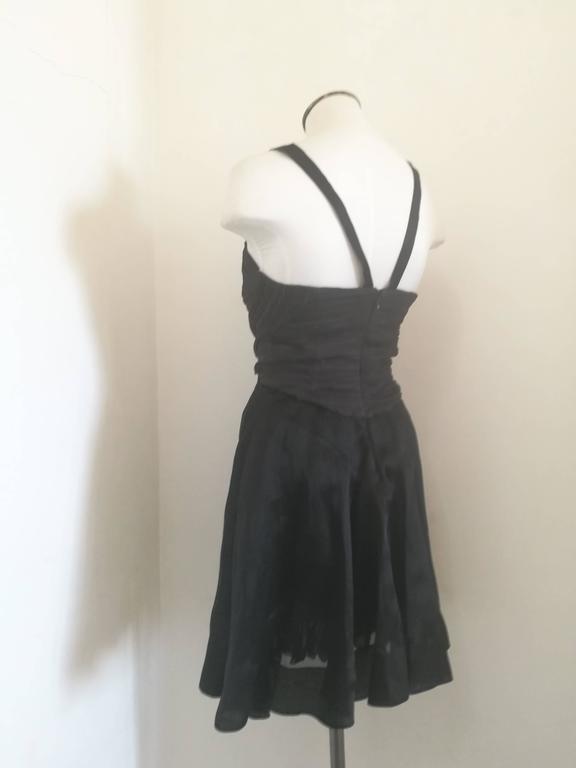 Versus by Gianni Versace Black Dress NWOT at 1stDibs versus black