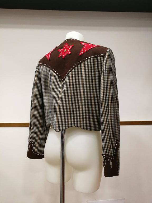 Iconic Moschino Cheap and Chic Cowgirl Jacket at 1stDibs