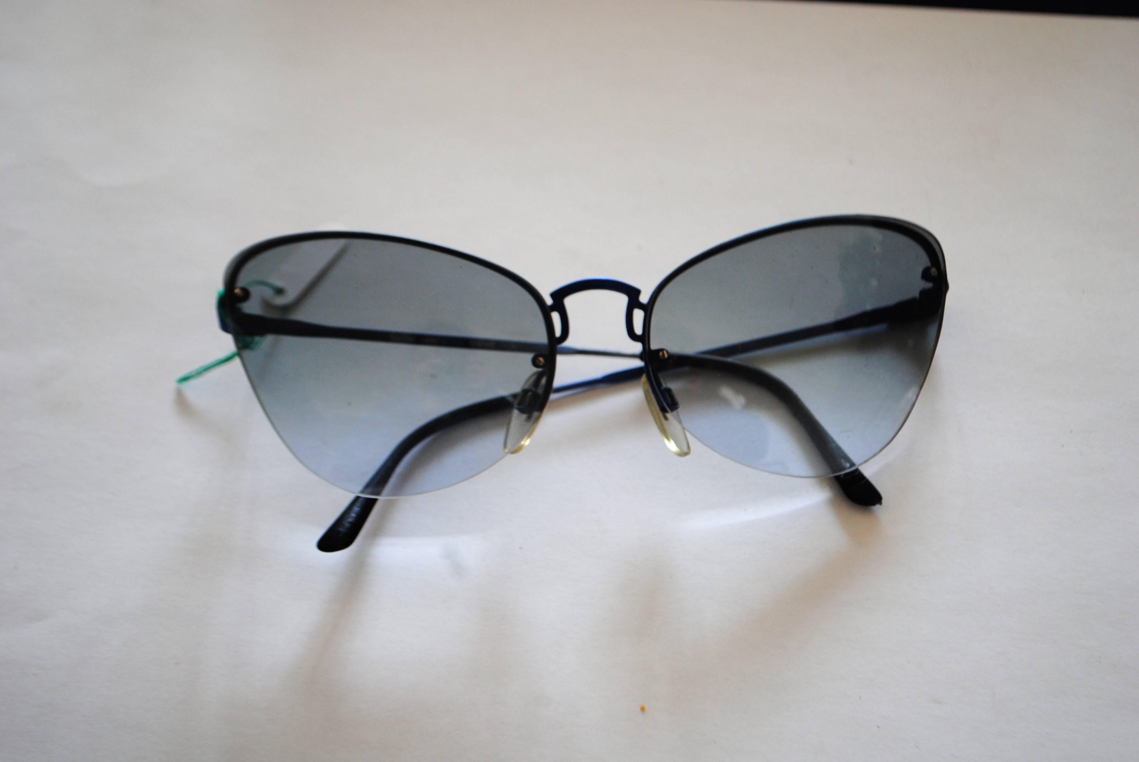 1990s Safilo Lightblu see through Sunglasses
Totally made in italy