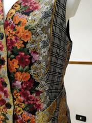 Chaleco multicolor Swish años 80