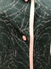 M by Missoni Green Pink Wool Coat