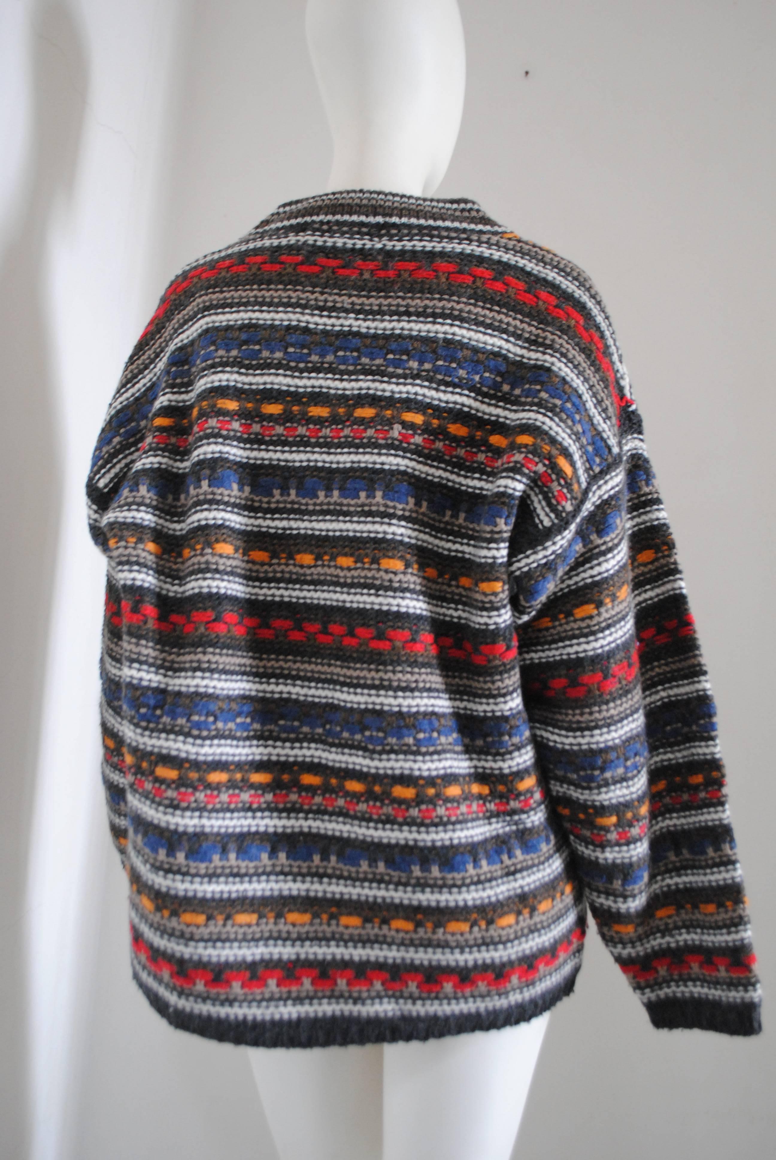 Women's or Men's Missoni Sport Multicolour Wool Sweater