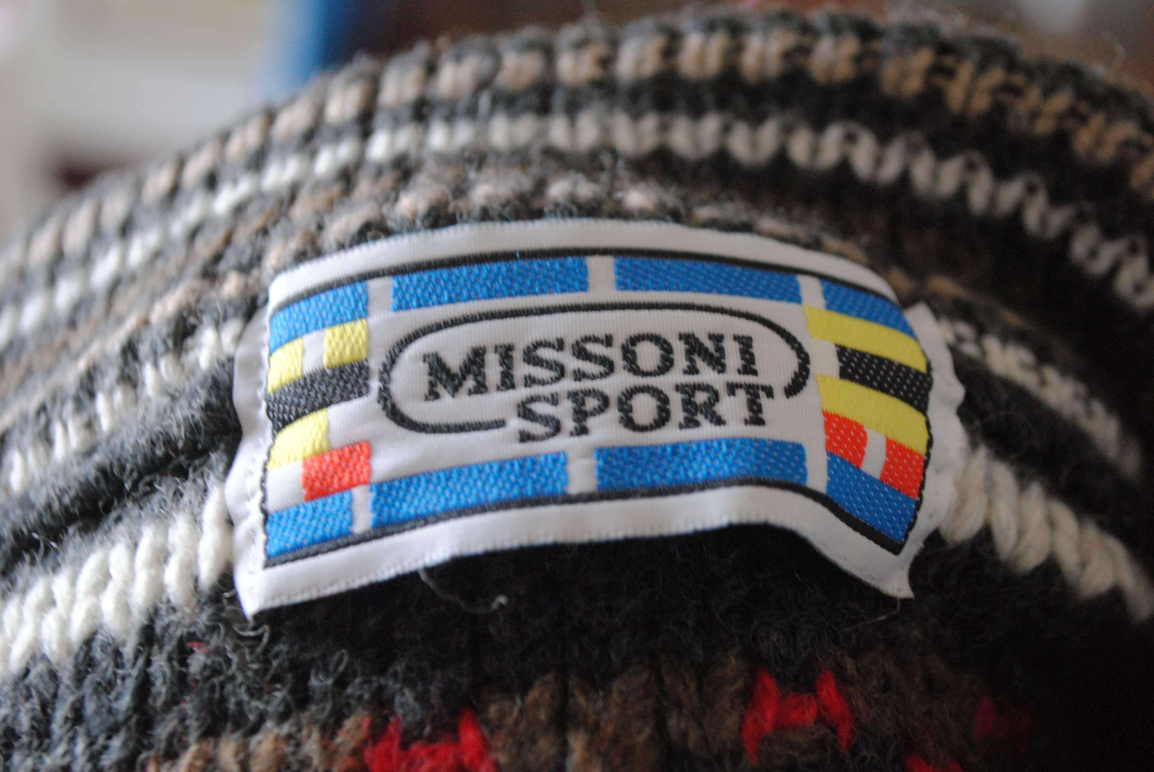 Missoni Sport Multicolour Wool Sweater 2