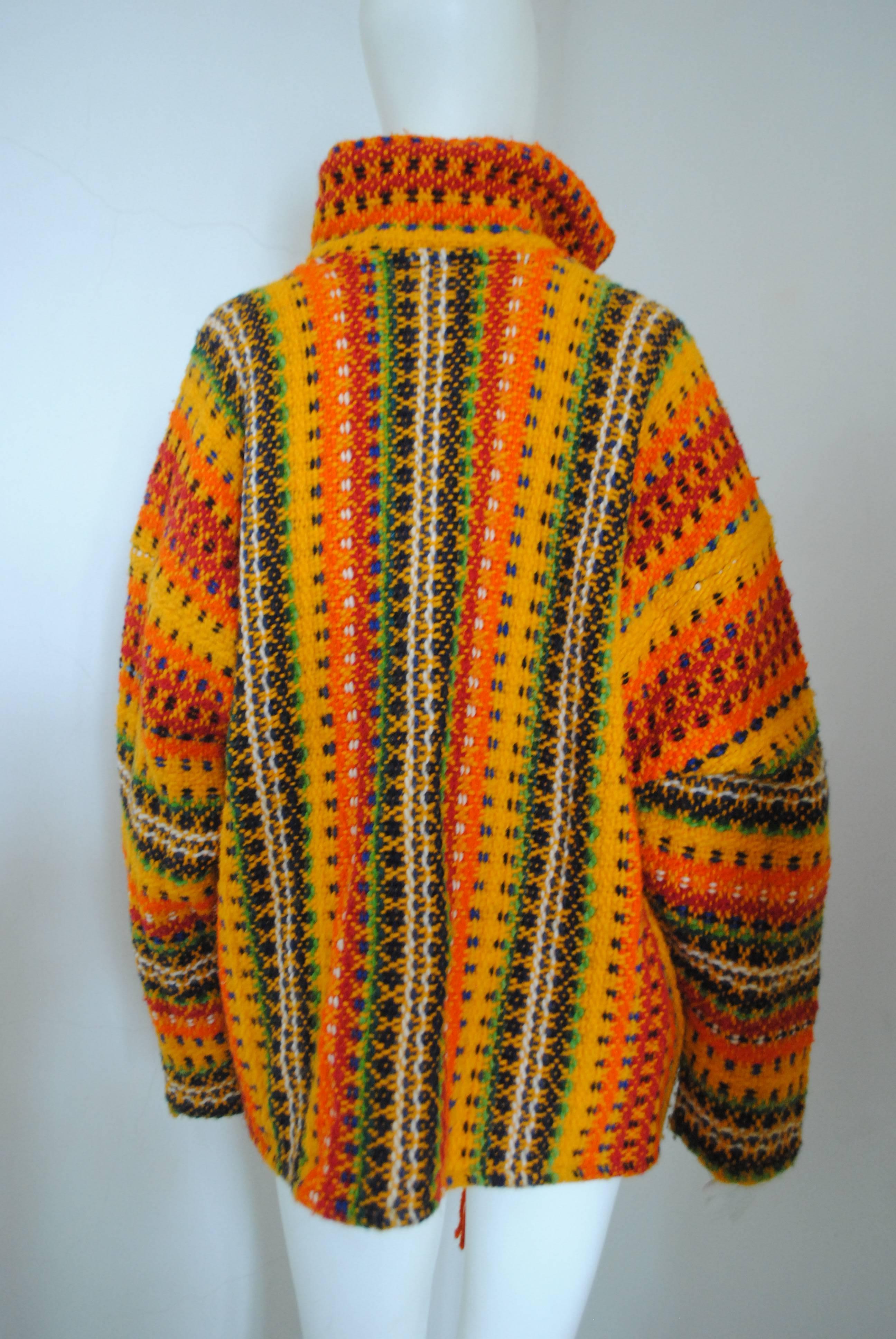 Vintage multicolour Wool Cardigan 2