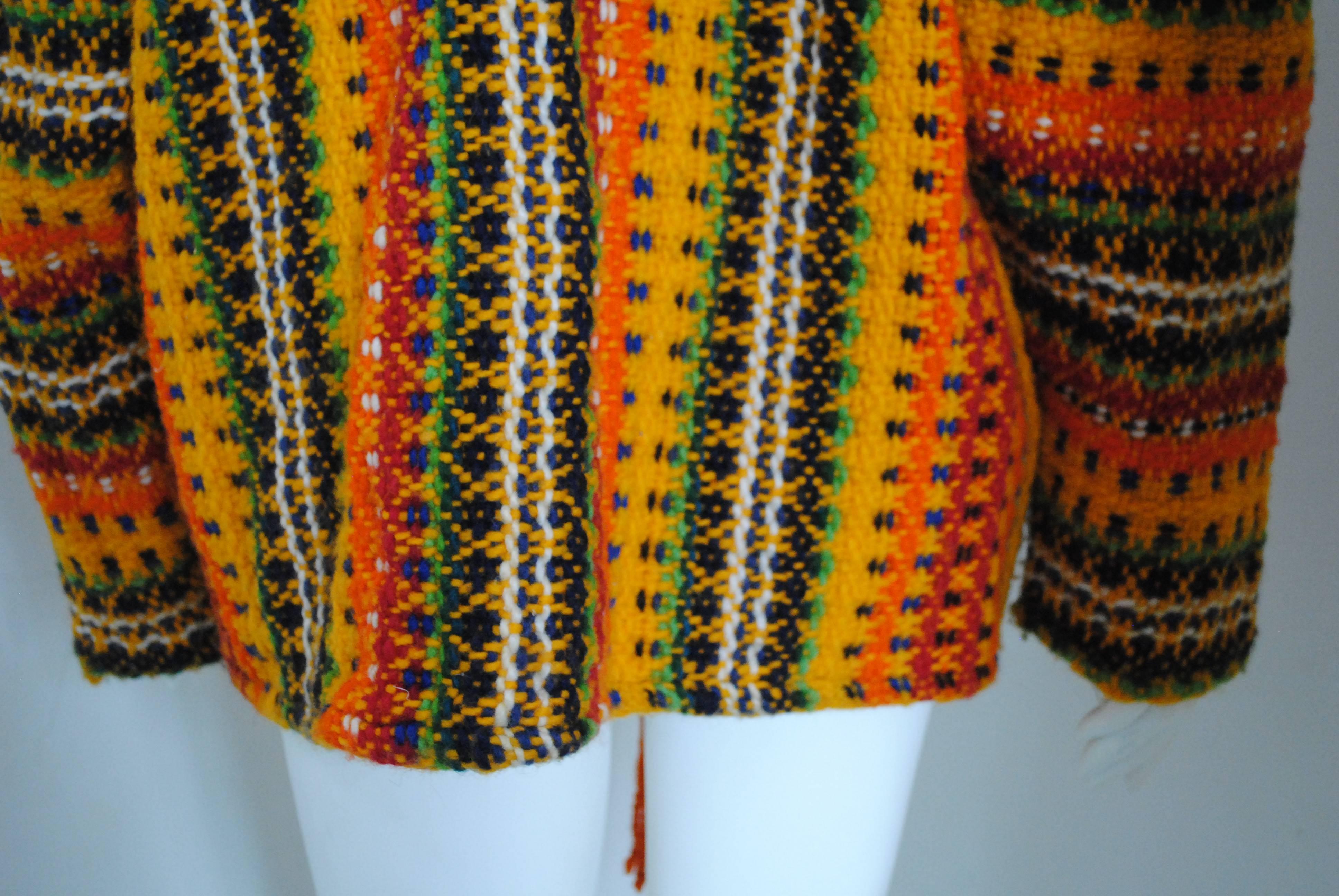 Vintage multicolour Wool Cardigan 3