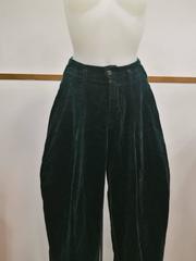 1980s Fiorucci Green Velvet Pants