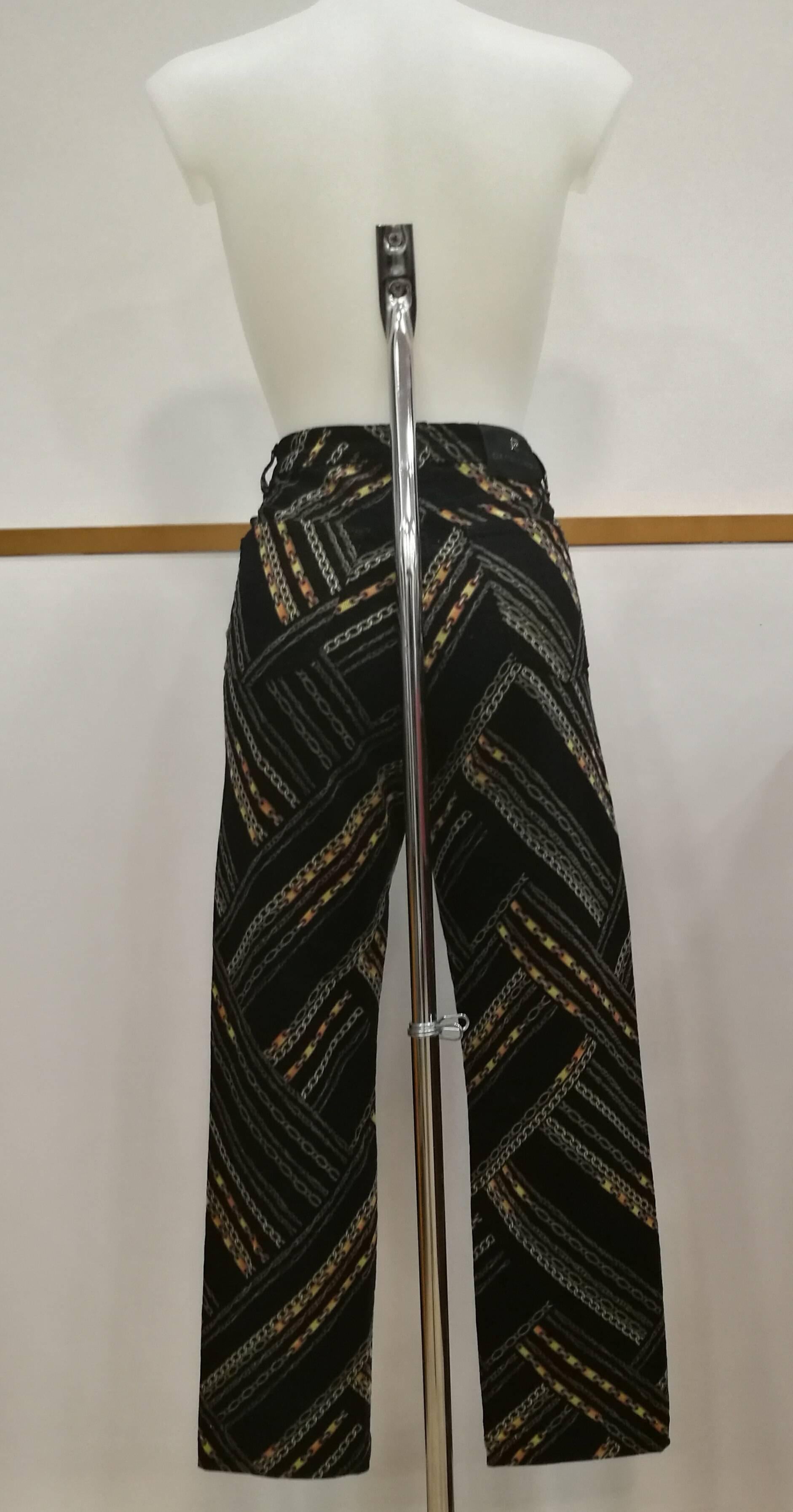 Black Pierre Cardin Paris multicolour Trousers For Sale