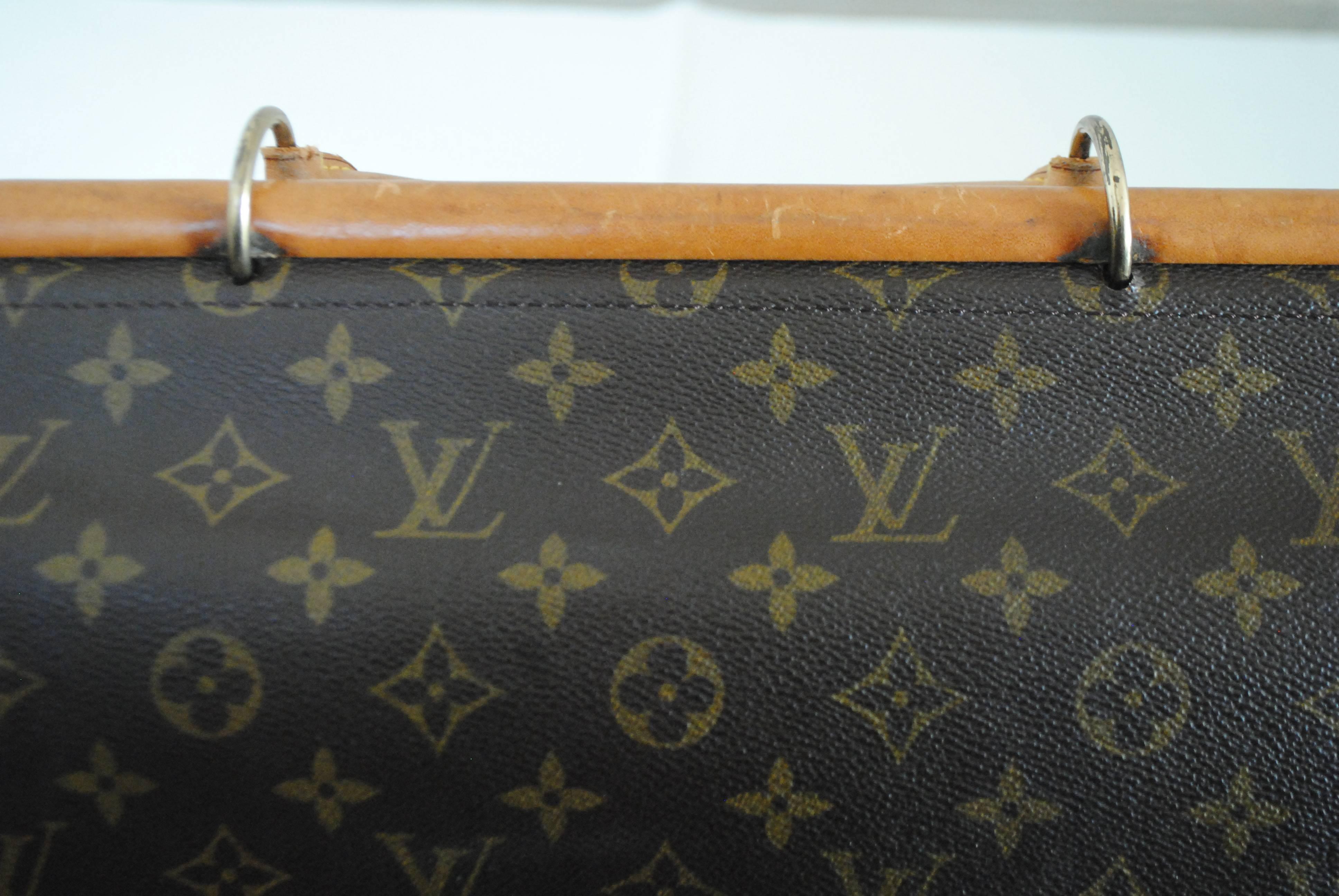 1994 Rare Louis Vuitton Sac Chasse Hunting Monogram Travel Bag 2