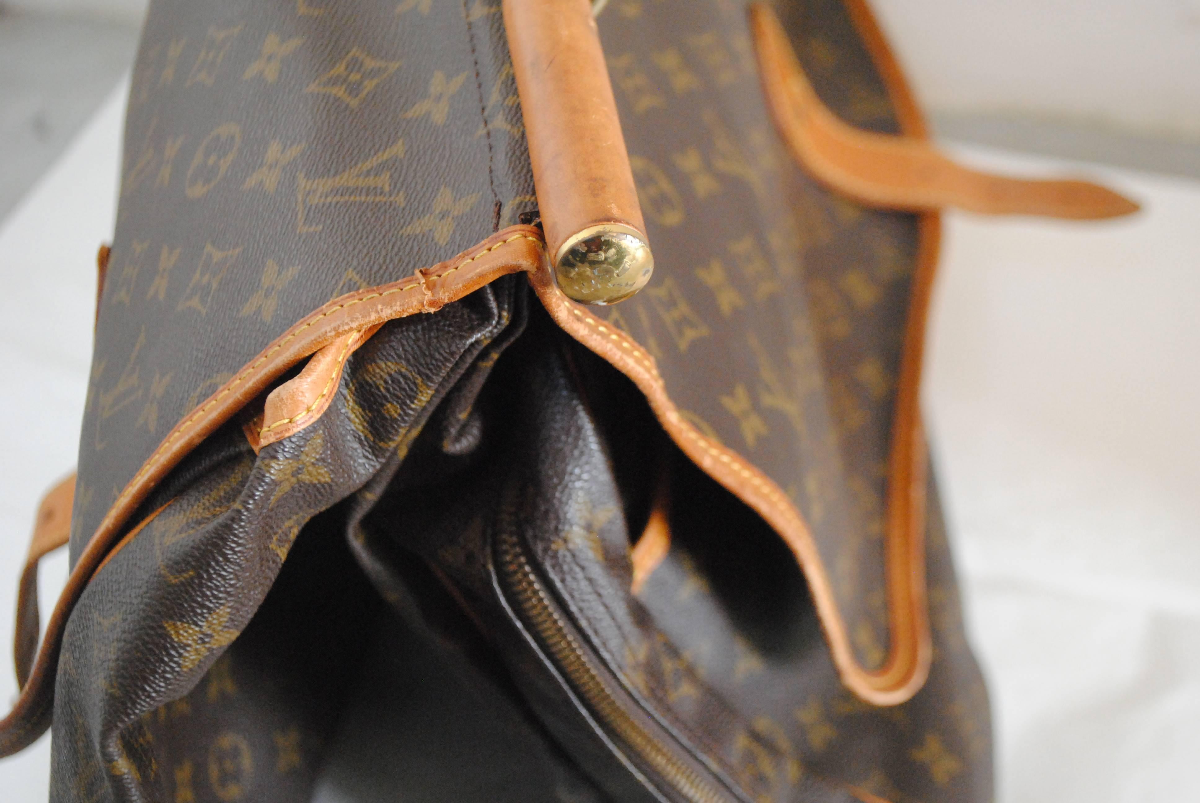 1994 Rare Louis Vuitton Sac Chasse Hunting Monogram Travel Bag 3