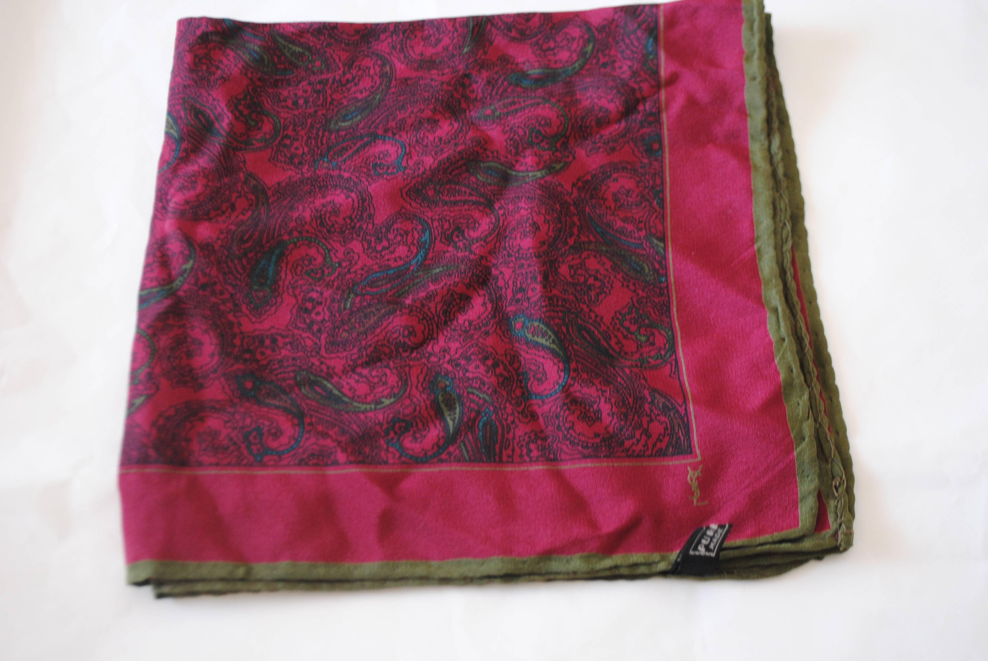 silk hankerchiefs