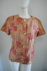 1990s Multitone embellished buttons Jacket