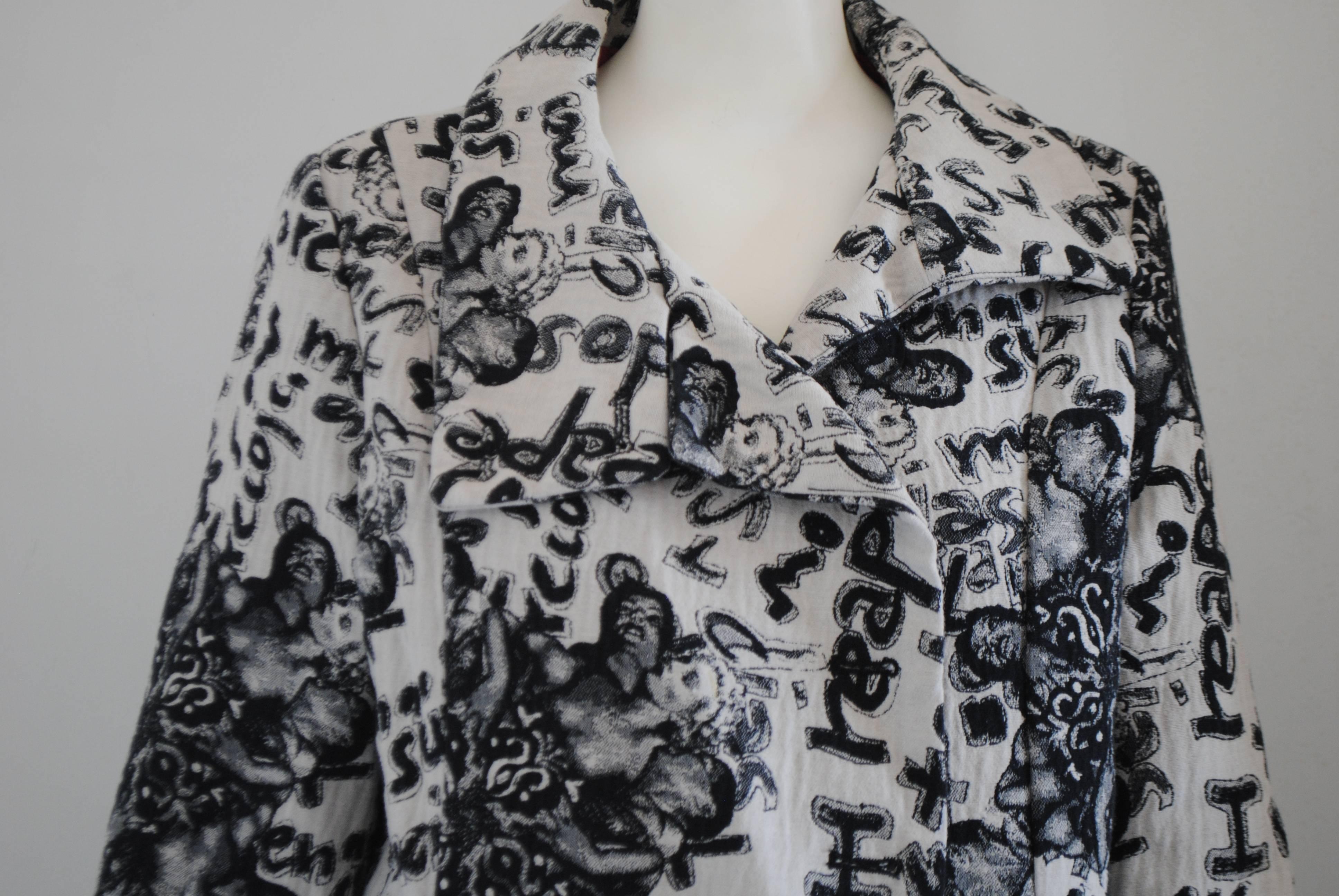 Desigual Black White Cotton Coat

Totally made in italy in size M 