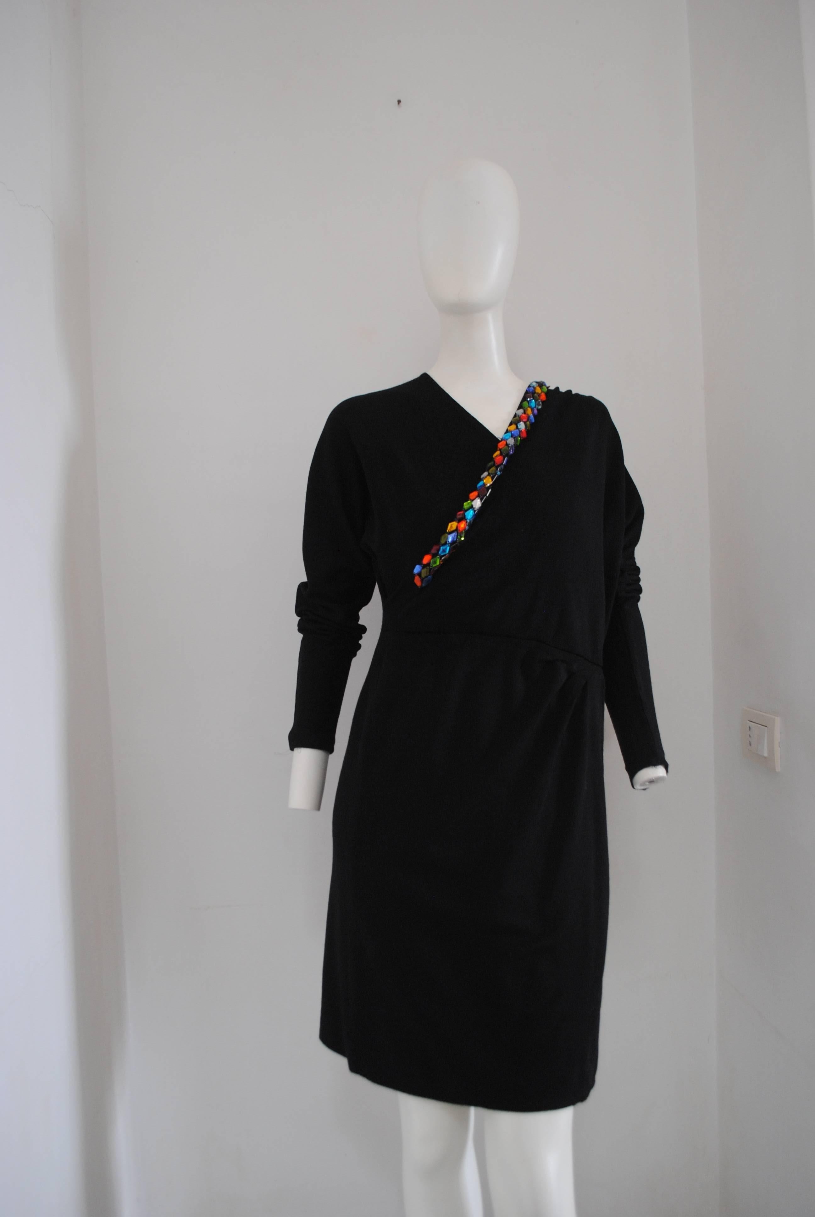 Missoni black multicolours swarovski Dress

Totally made in italy in italian size S 