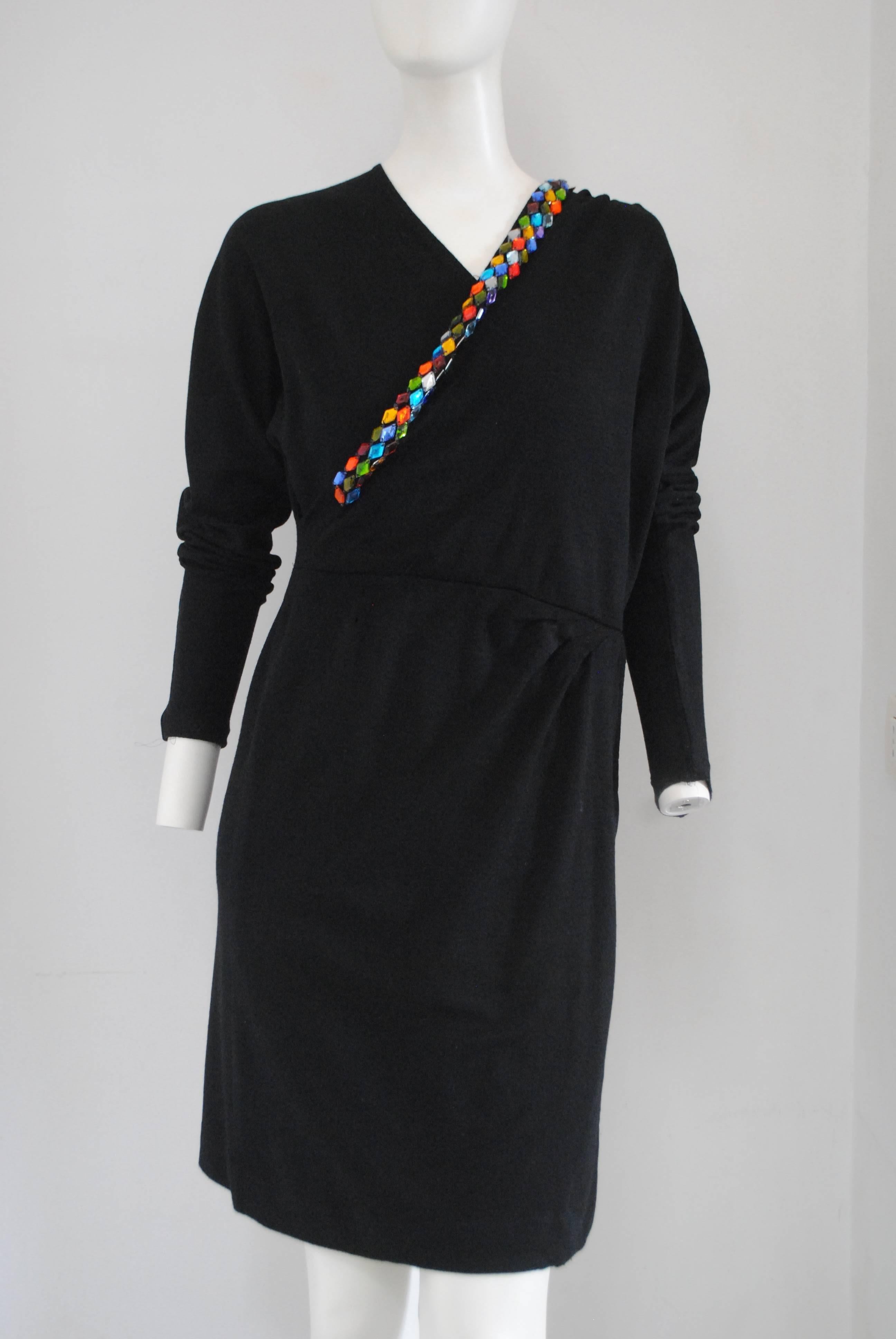 Women's Missoni black multicolours swarovski Dress