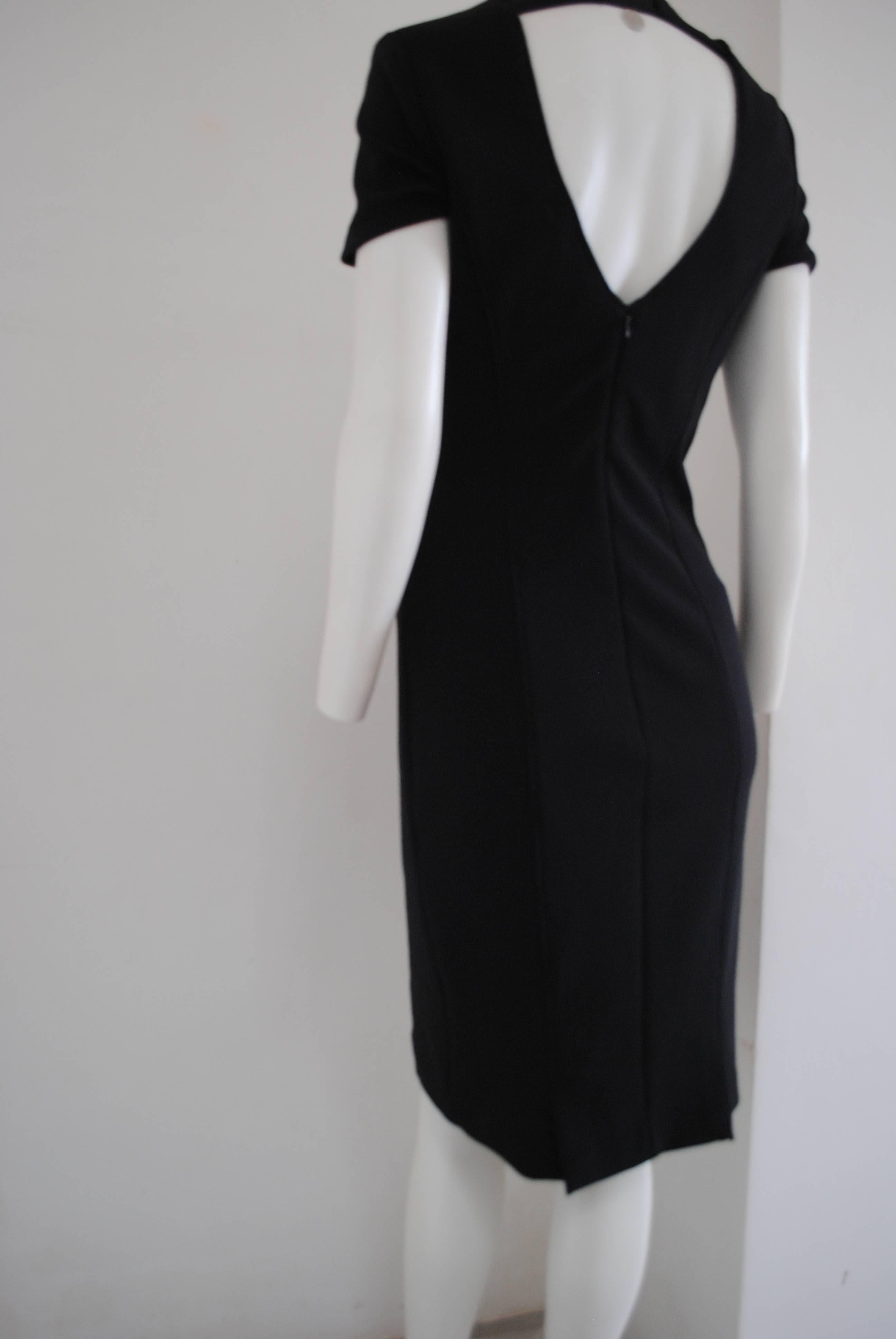 gianfranco ferre black dress