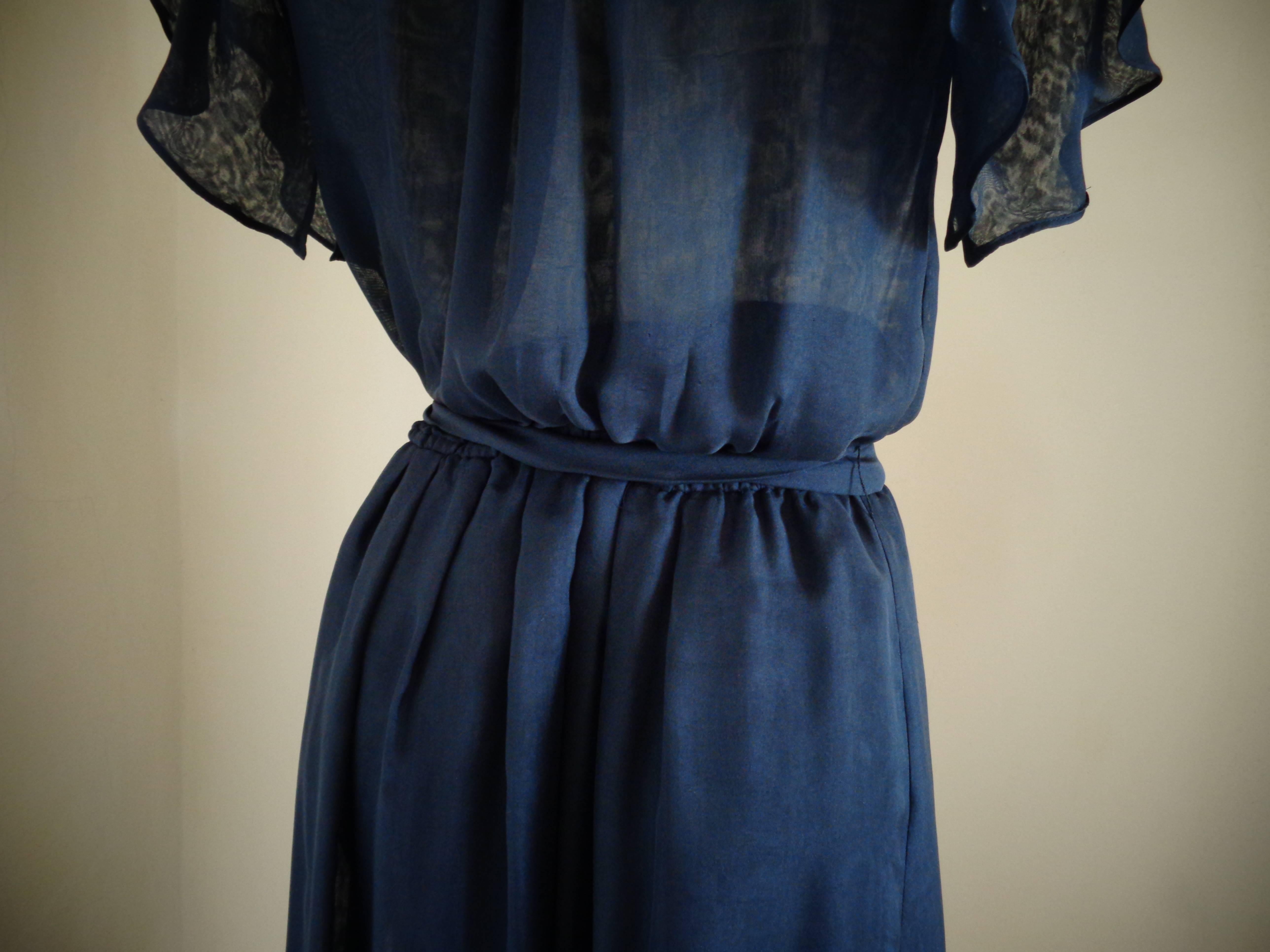 Women's Salvatore Ferragamo Blu Dress