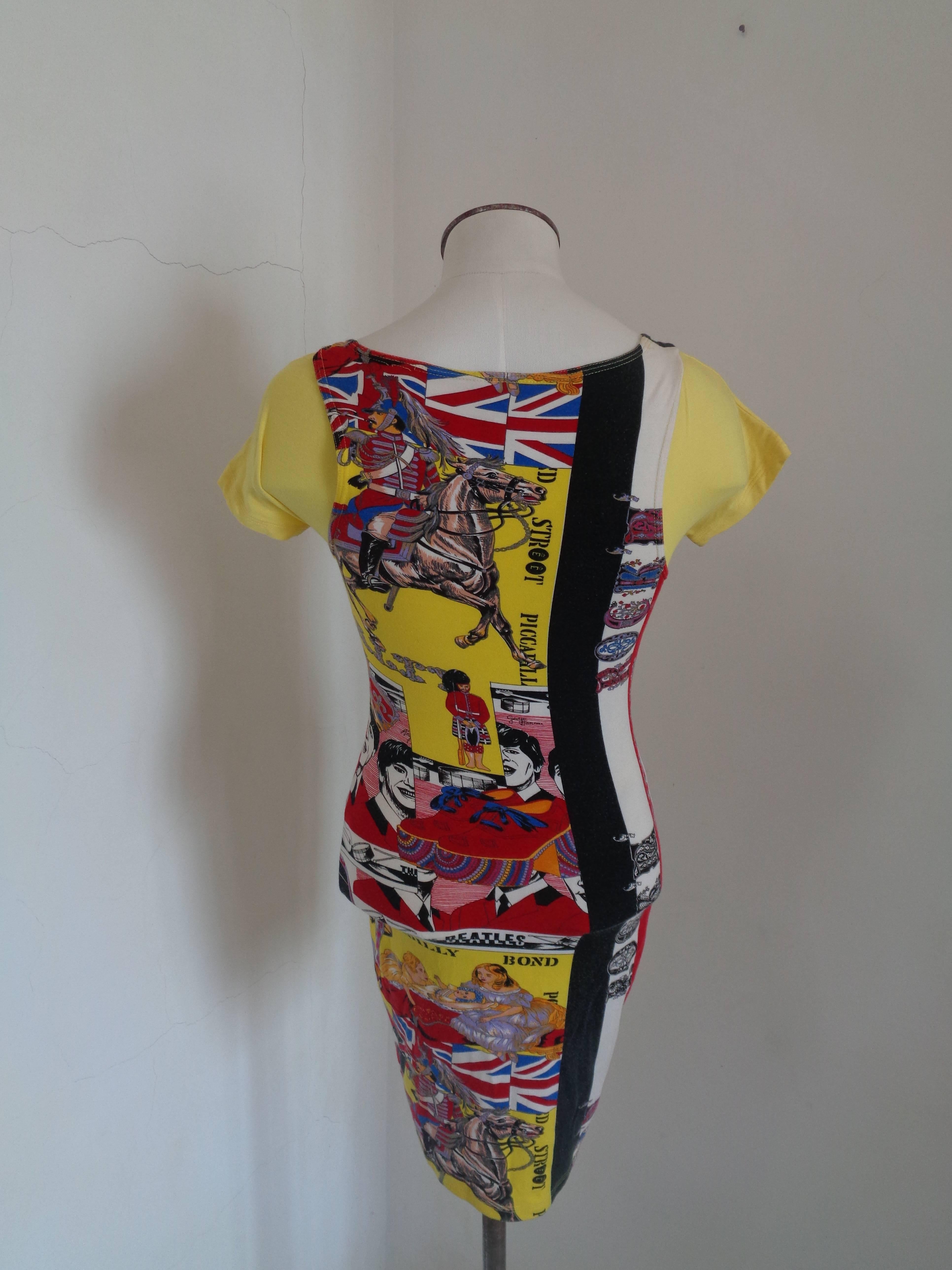 Brown Versace Jeans Couture by Gianni Versace Piccadilly, Oxford Dress