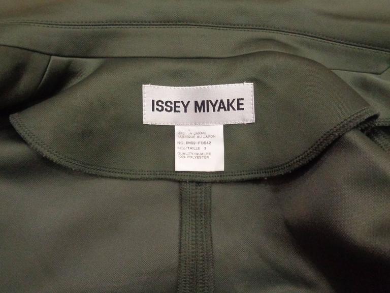 Issey Miyake Rare Green Bomber Jacket at 1stDibs | issey miyake ...