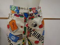 Rare Moschino Iconic Collection  "Moschinopoly" Print trousers