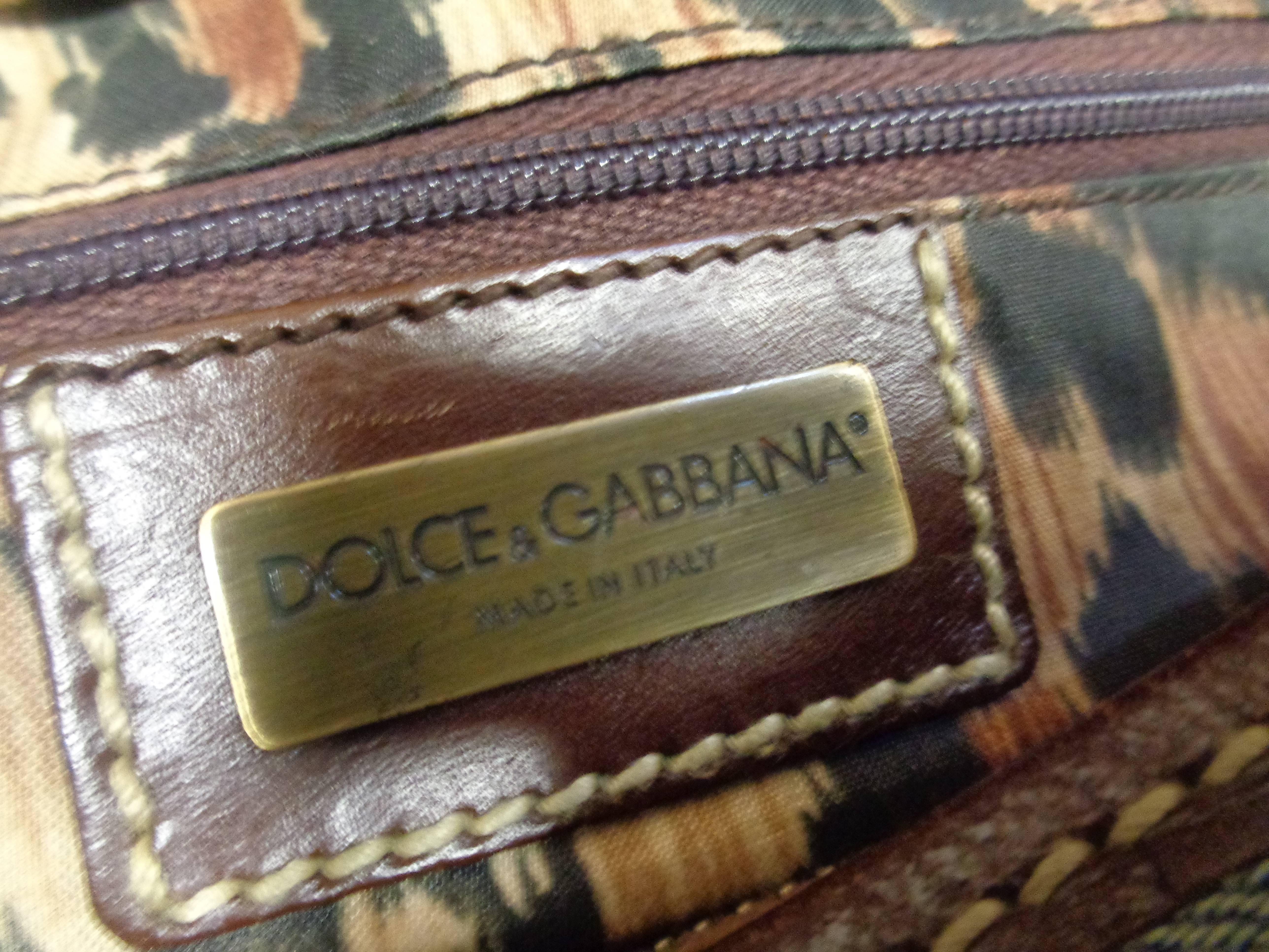 dolce and gabbana denim bag