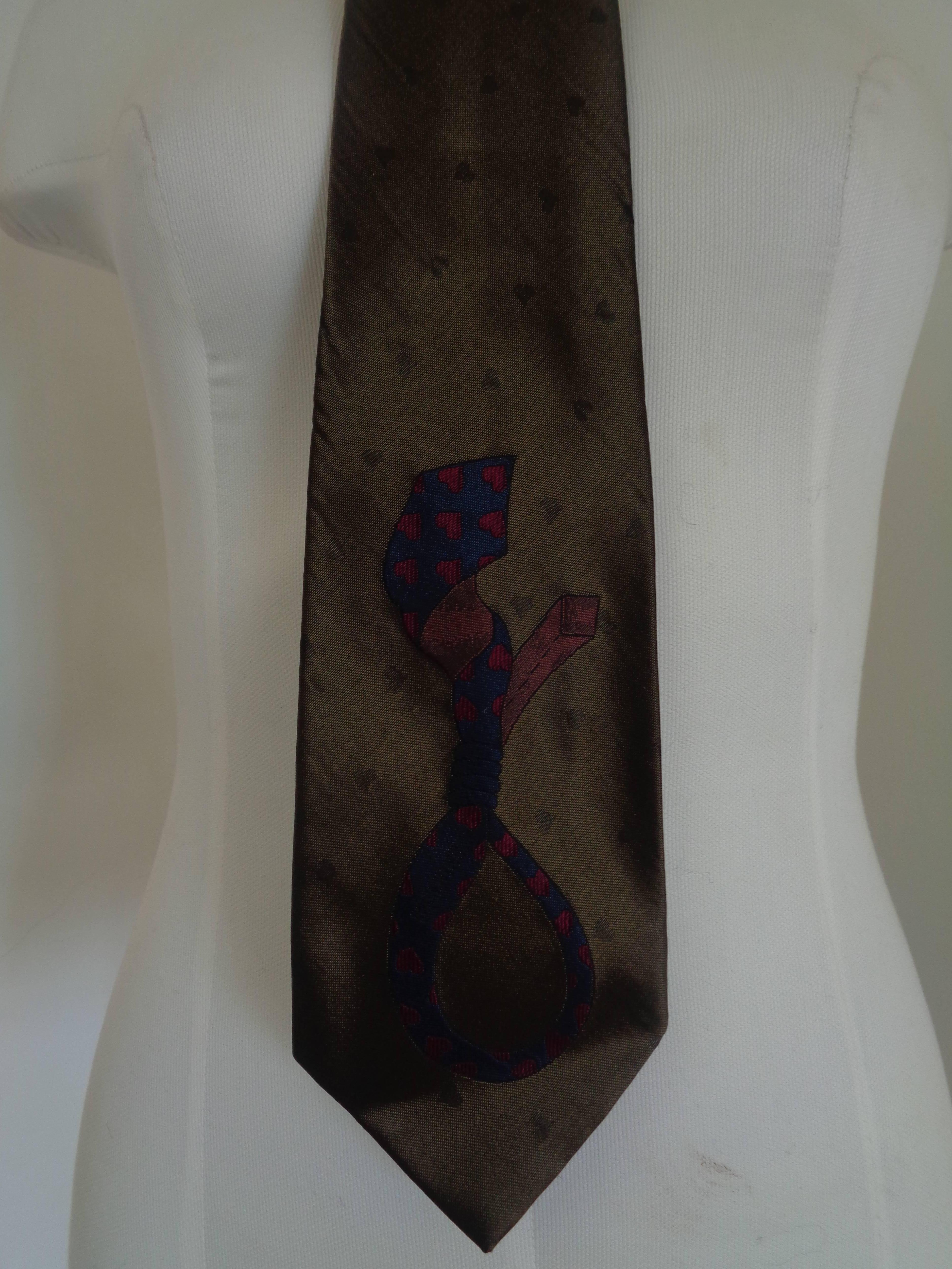 moschino tie