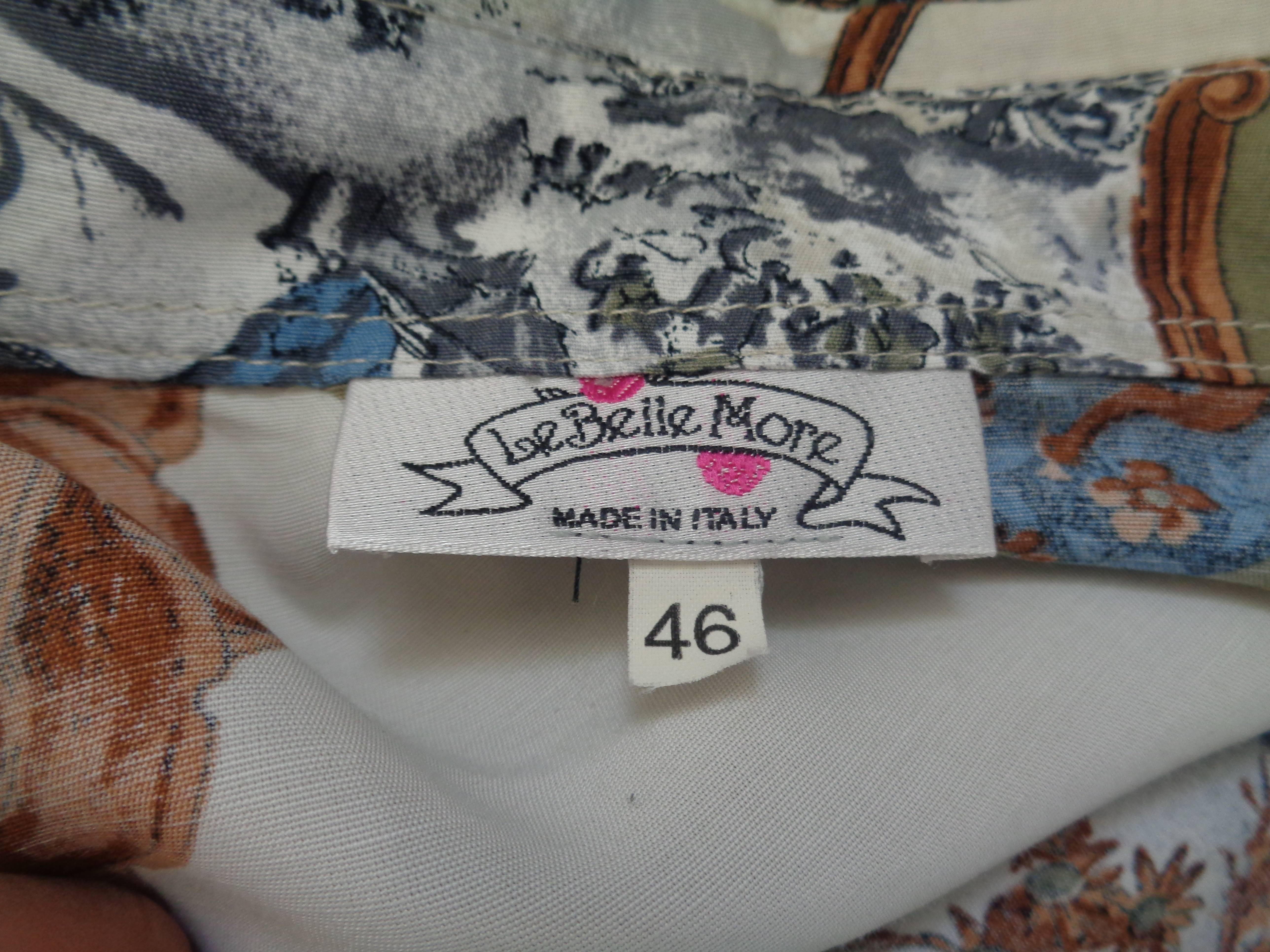 Women's or Men's Le Belle More white multi Shirt