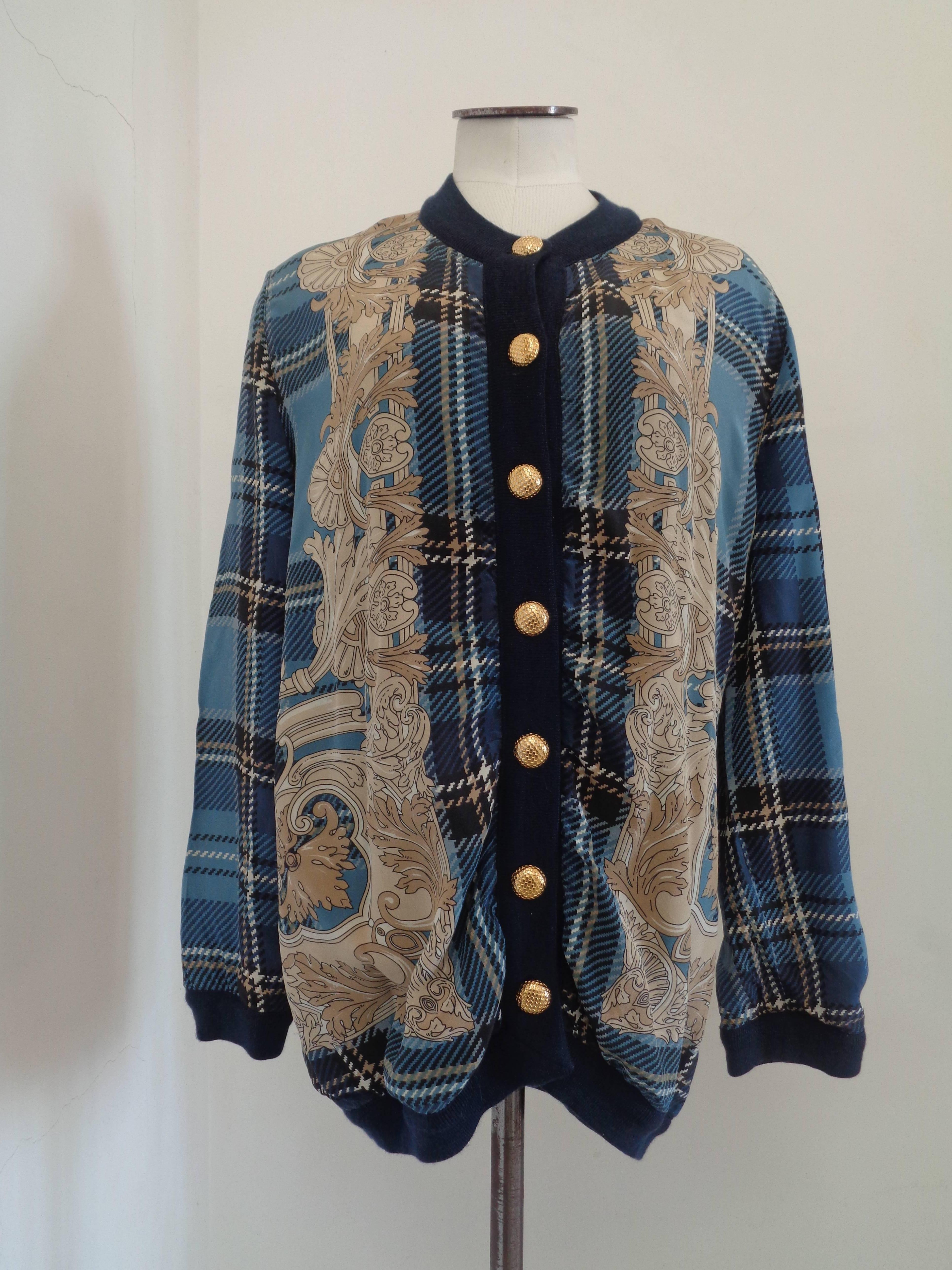 Gibi Roma Blu multicolour Cardigan - Jacket 

Totally made in italy in size M 