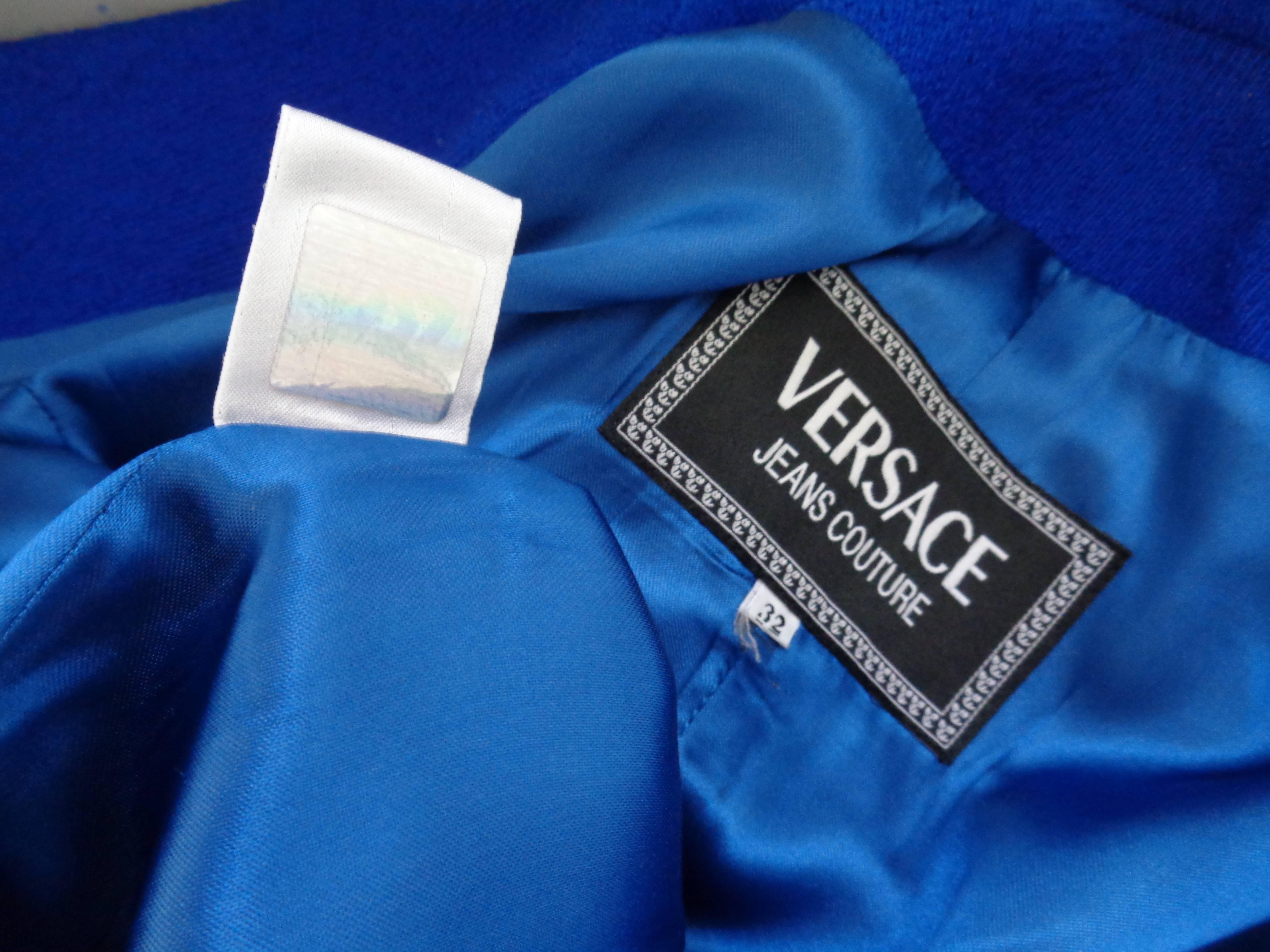 Versace Jeans Couture Blu Jacket 2