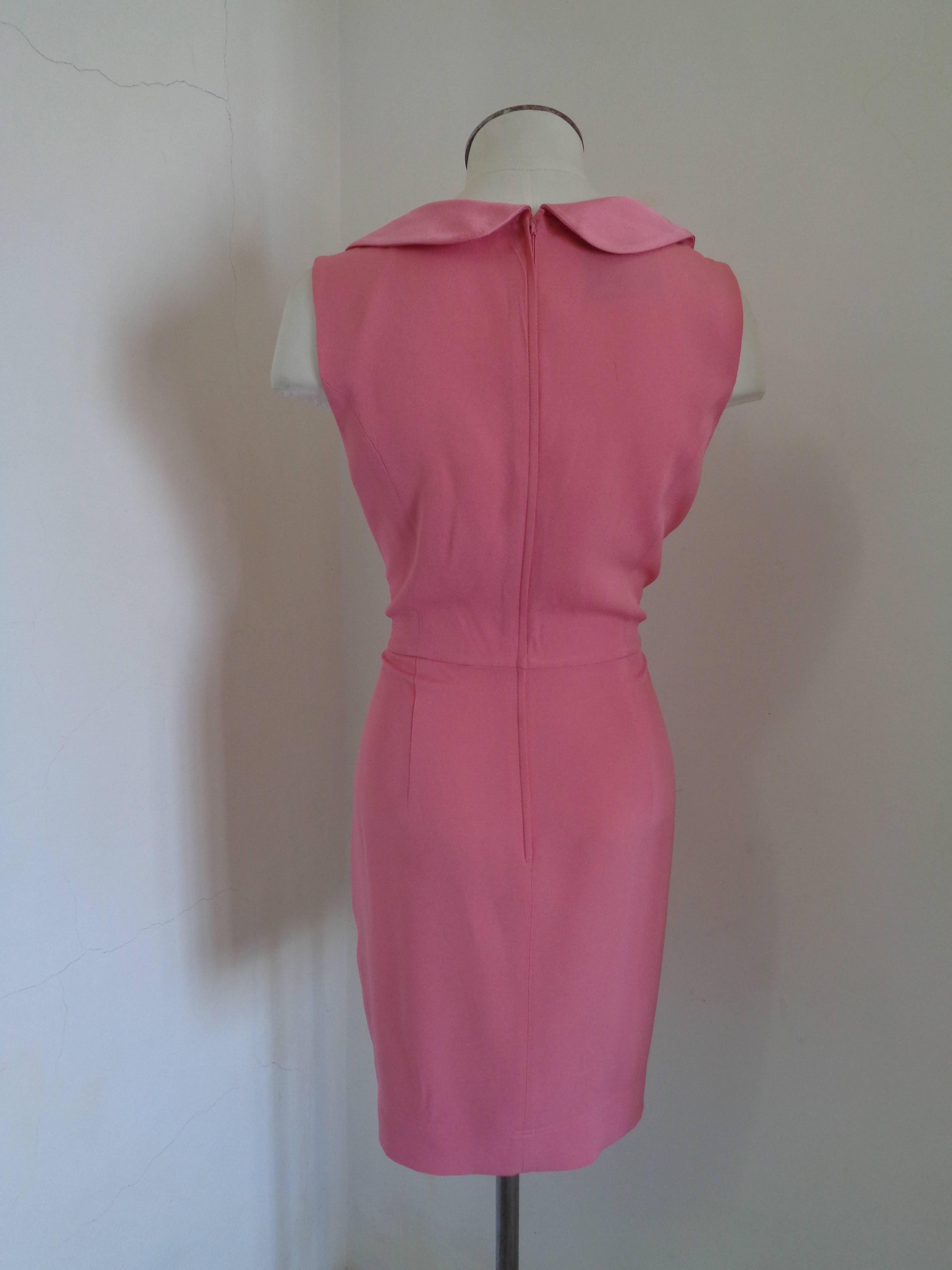 Moschino Cheap & Chic Pink Dress In Excellent Condition In Capri, IT