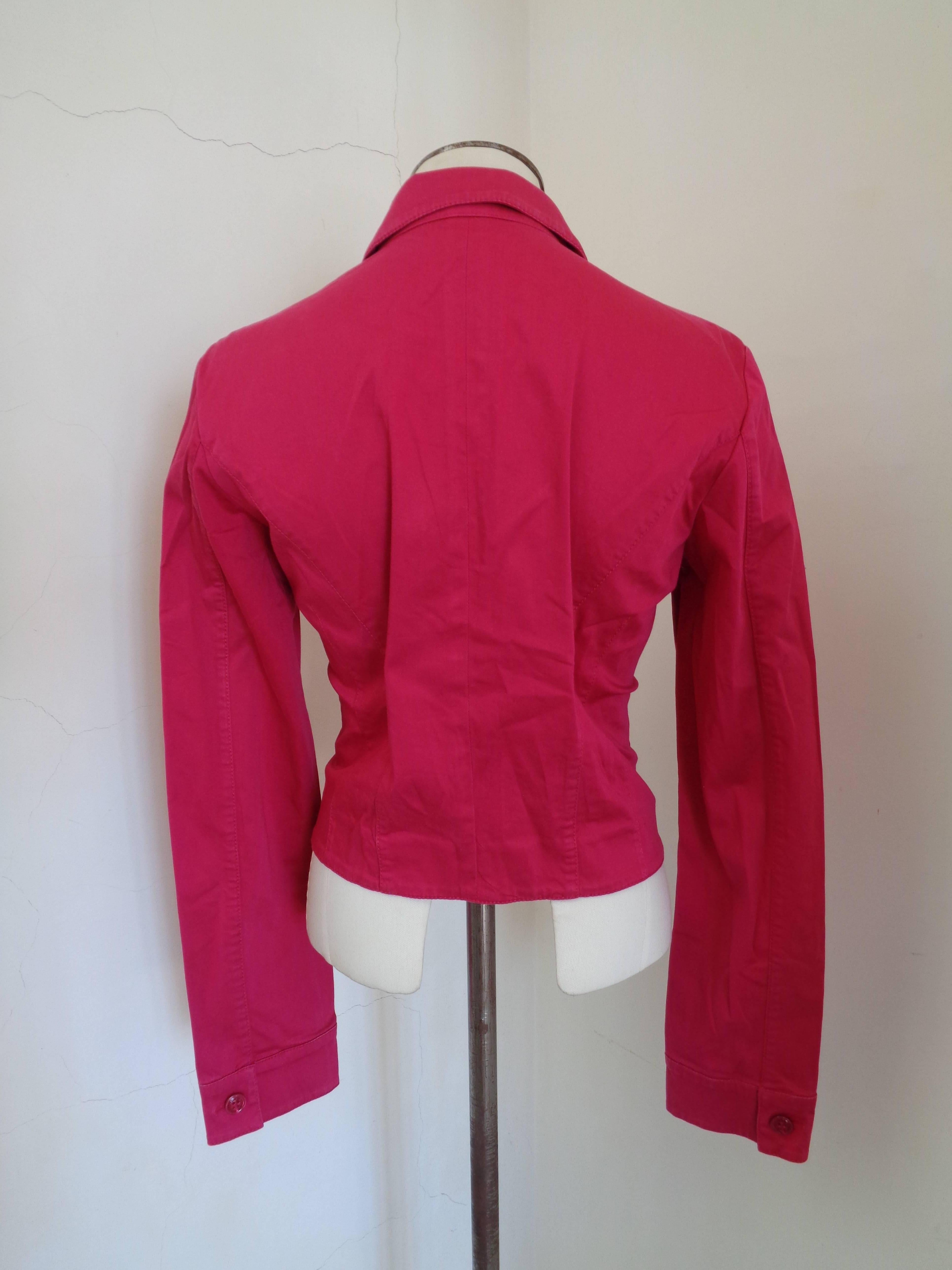 fucsia jeans