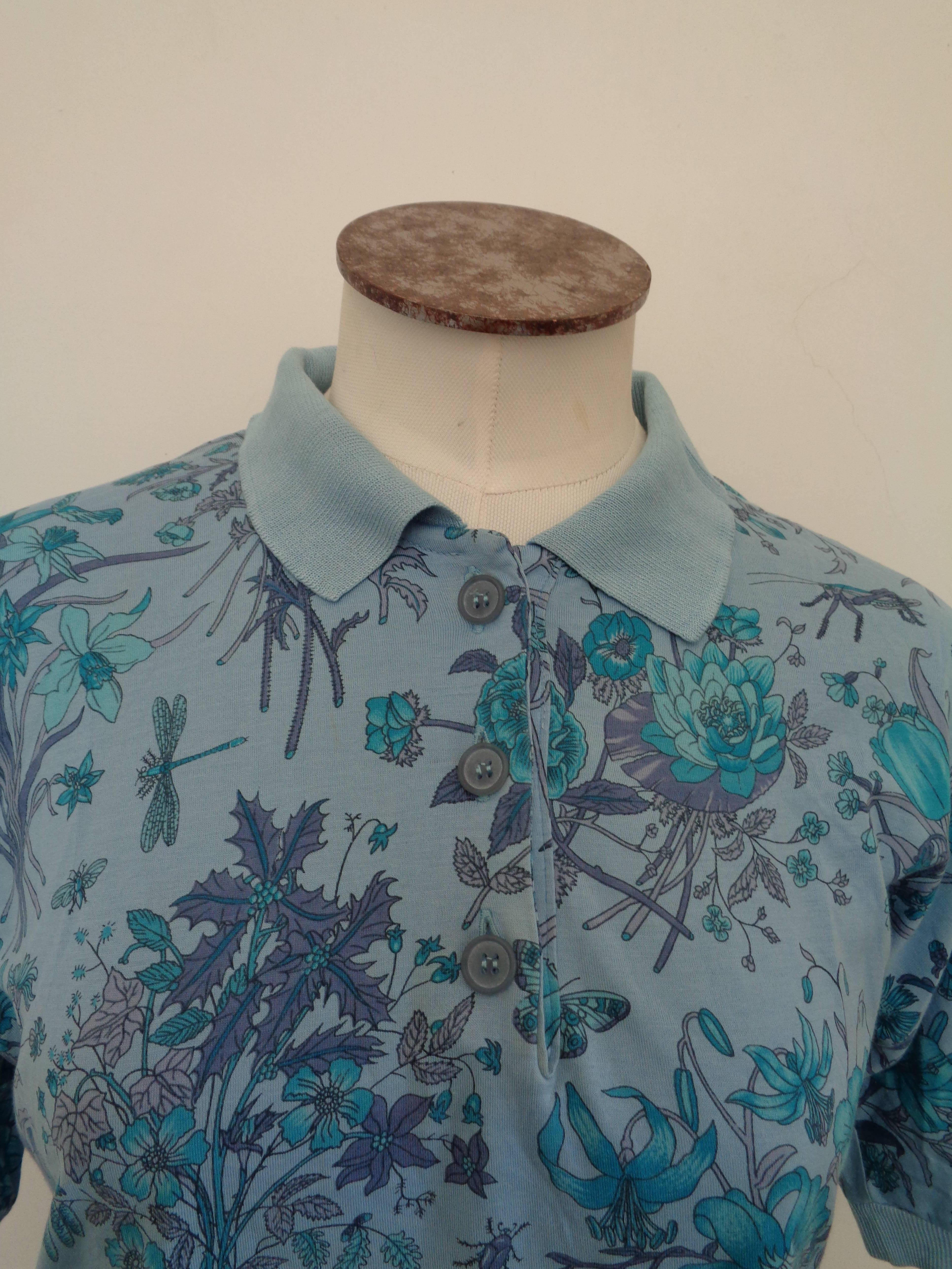 Rare Guggio Gucci blu Cotton Shirt

Totally made in italy in size S