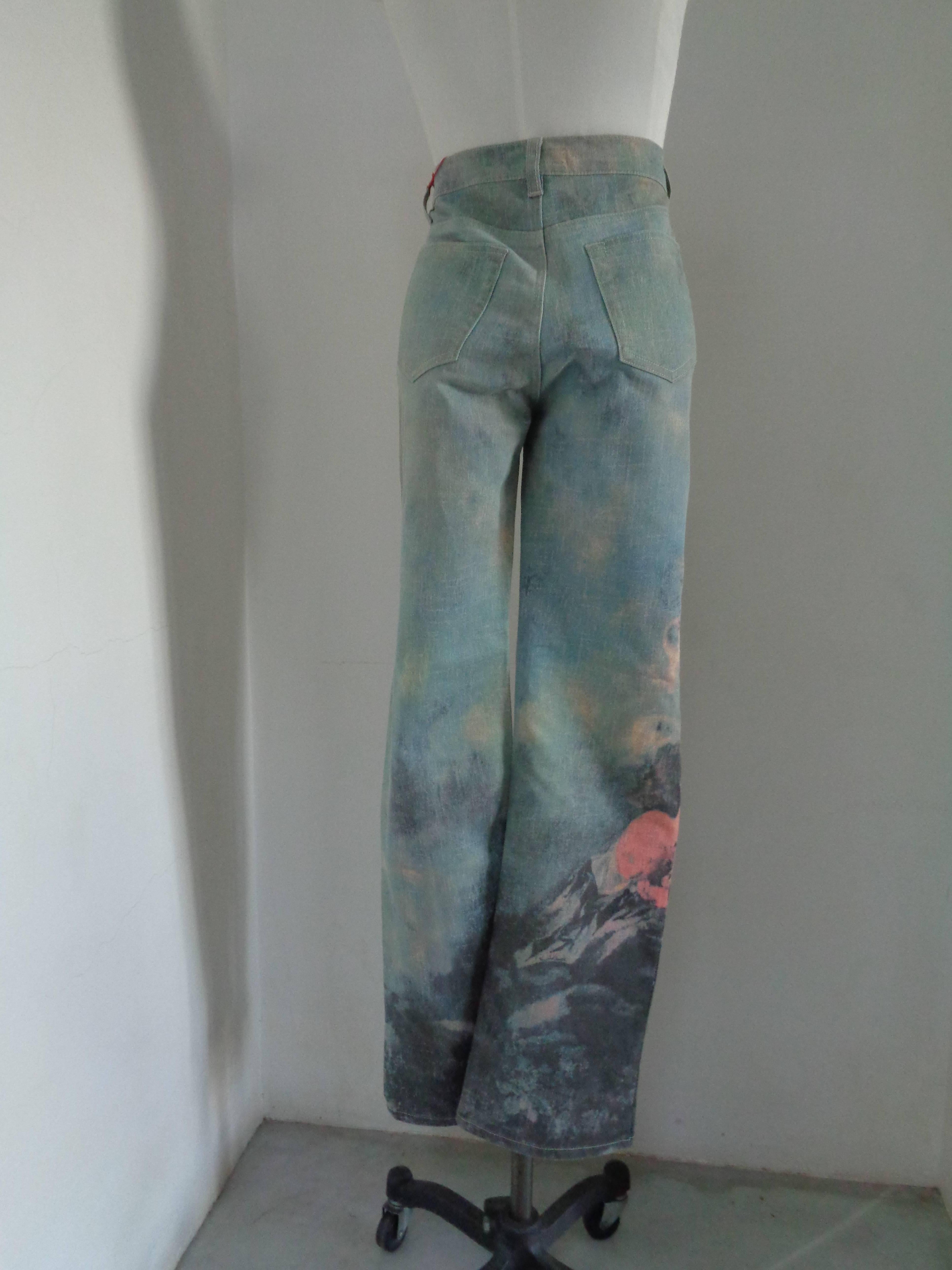 Women's Roberto Cavalli Cotton print Jeans 
