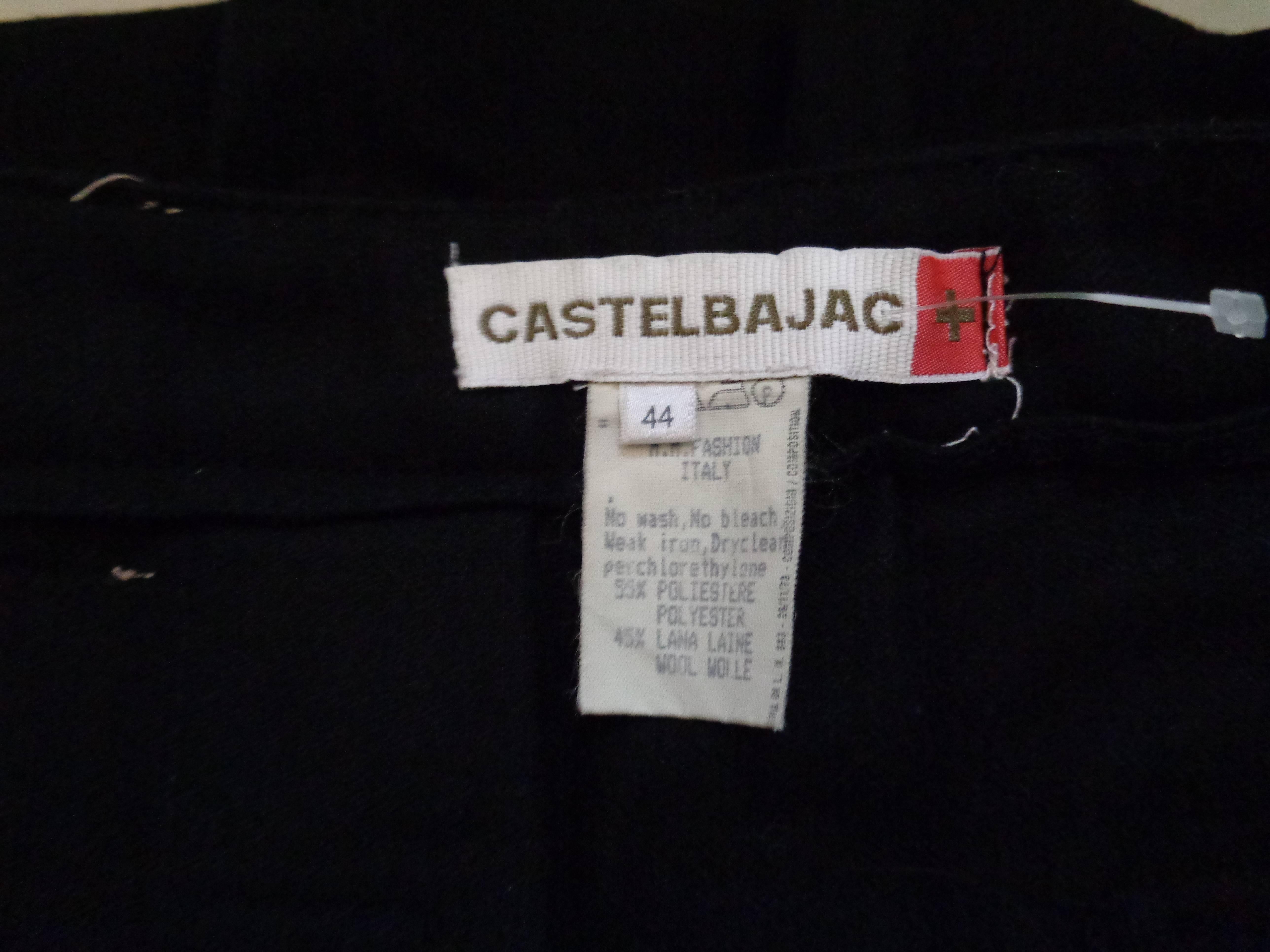 J.C de Castelbajac - Jupe en laine noire Pour femmes en vente