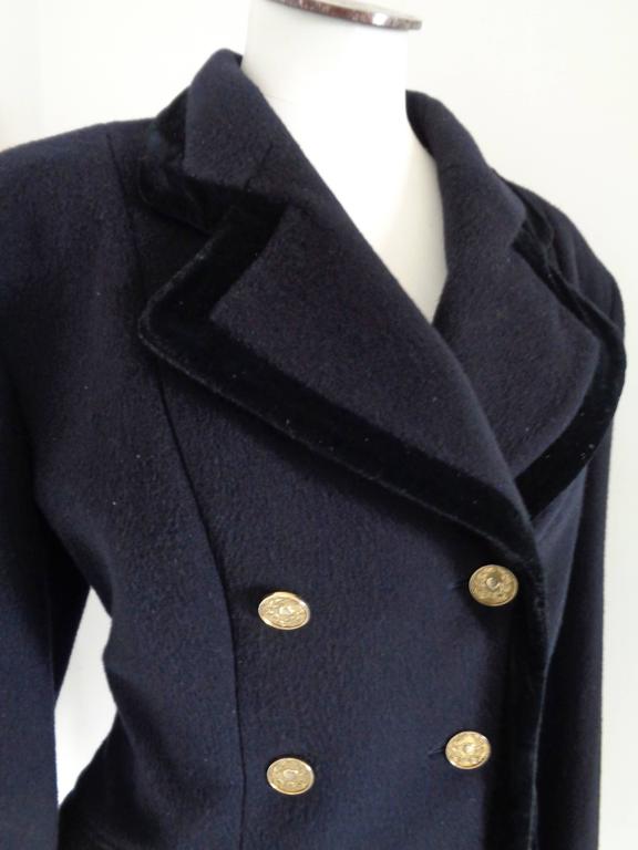 moschino wool coat