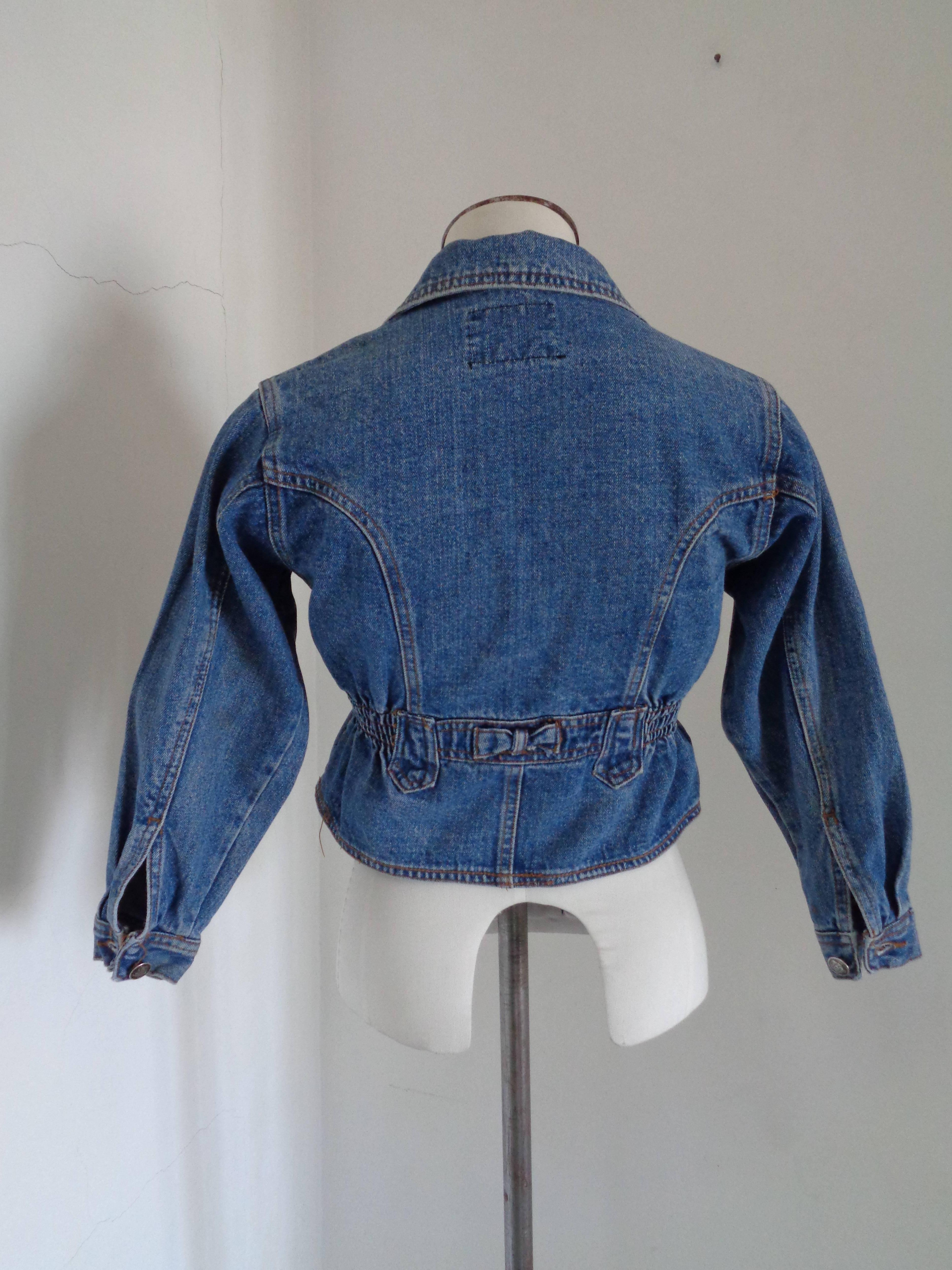 versace jeans couture denim jacket