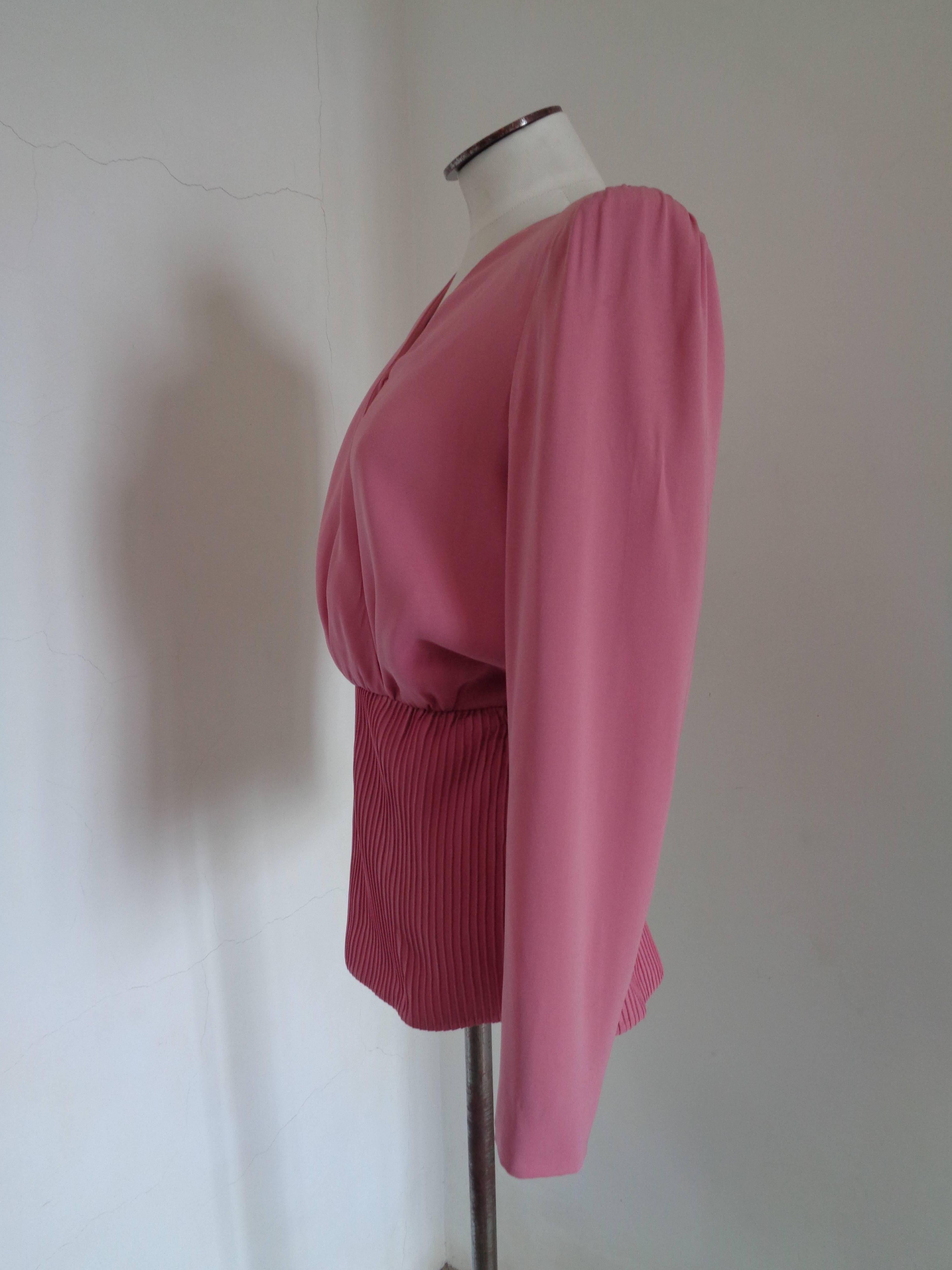 valentino pink blouse