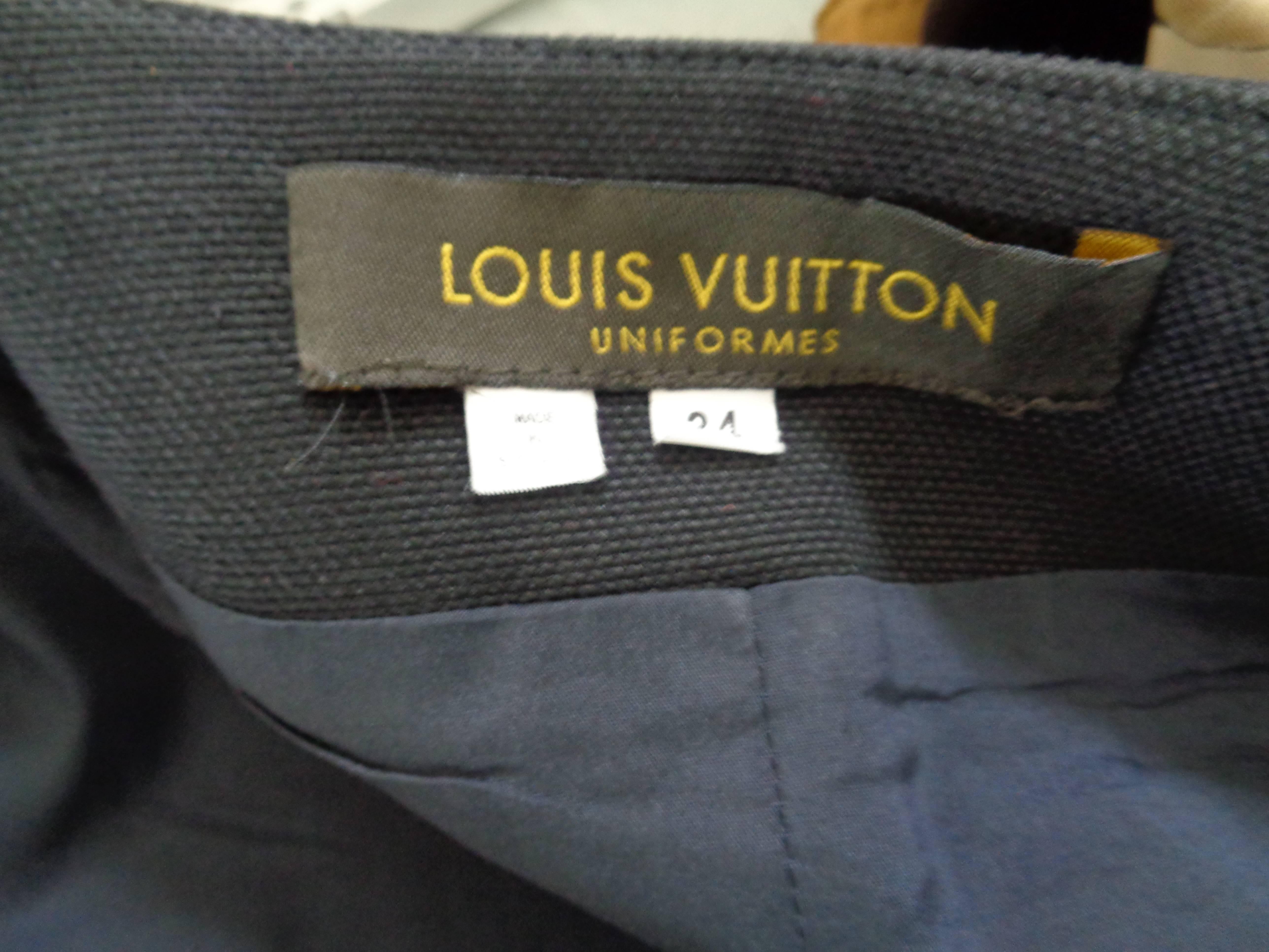 Louis Vuitton - Veste en coton noir Pour femmes en vente