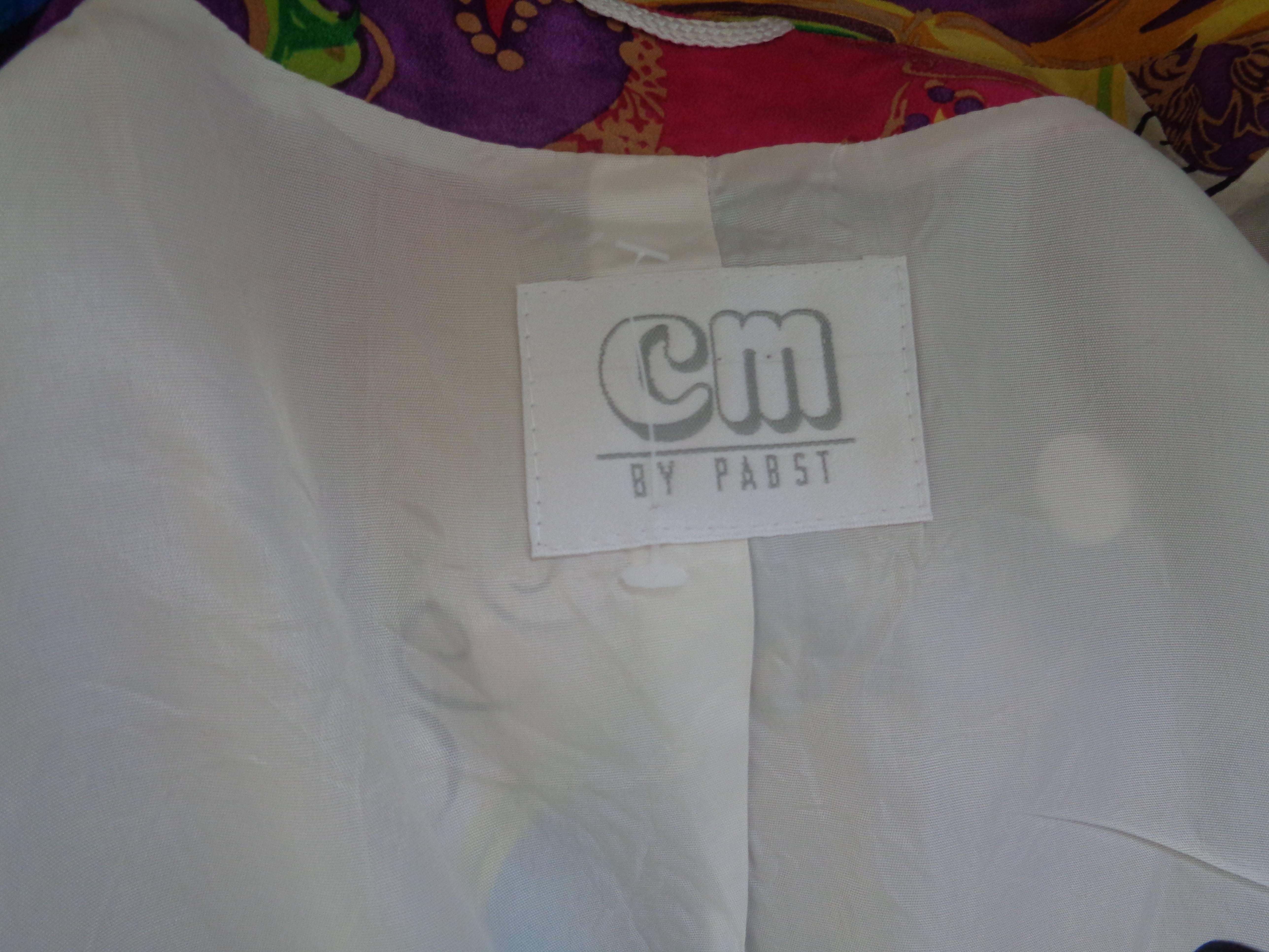  Veste vintage multicolore Cm By Pabst Pour femmes 