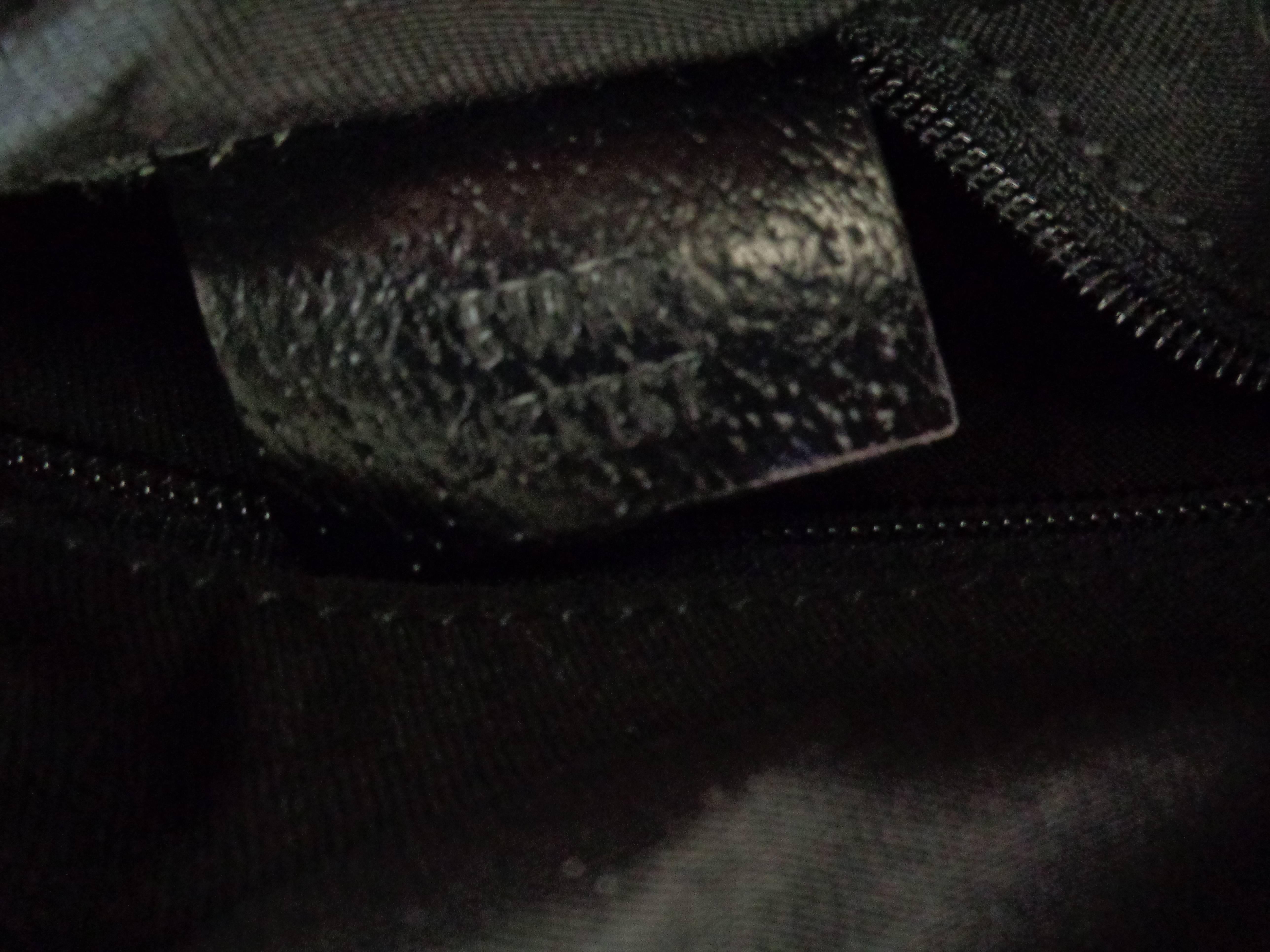 Gucci Black Canvas Shoulder Bag 1