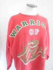 Moschino Red Cotton Warriors Shirt