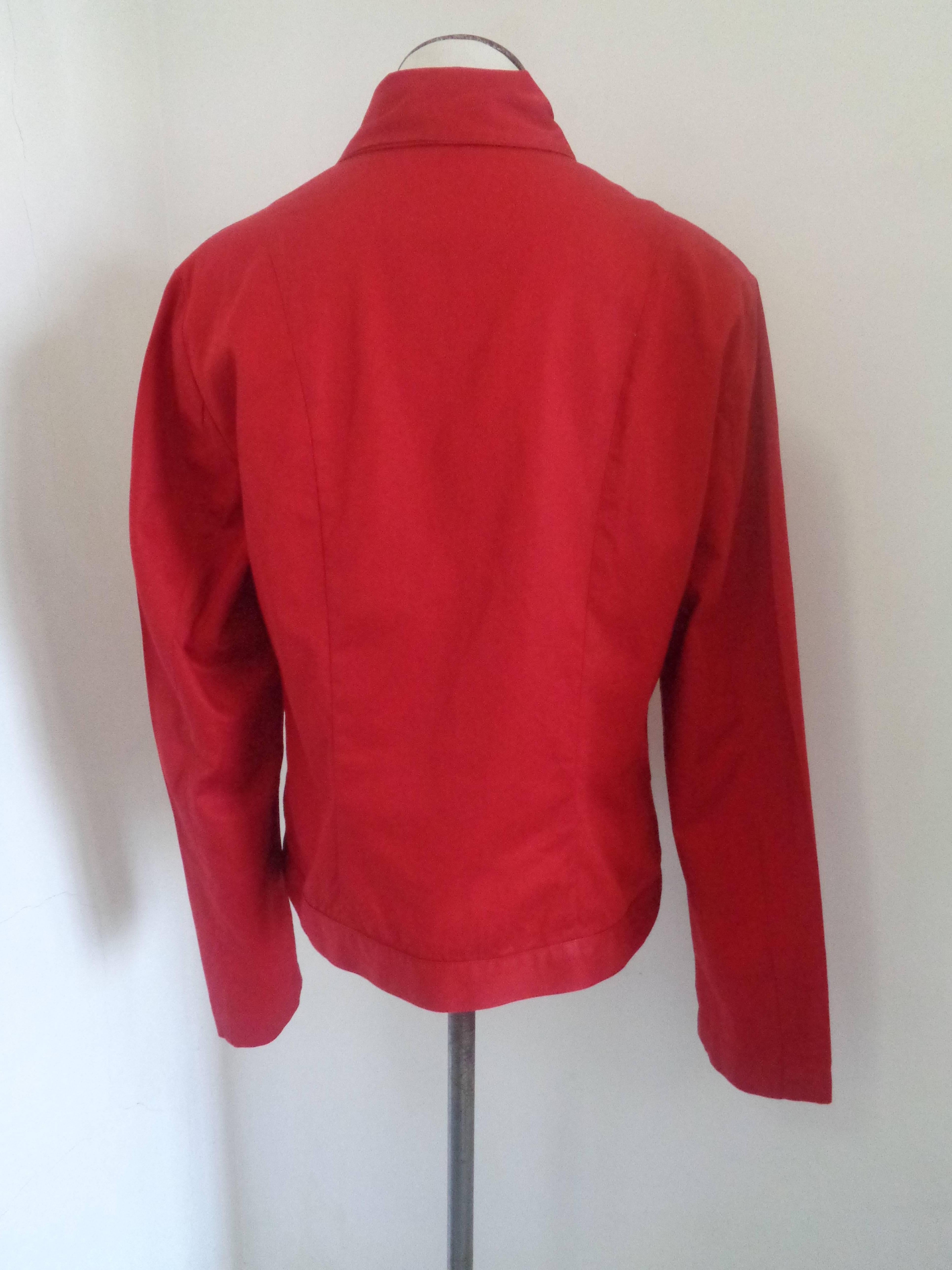 Versace Red Cotton Shirt In Excellent Condition In Capri, IT